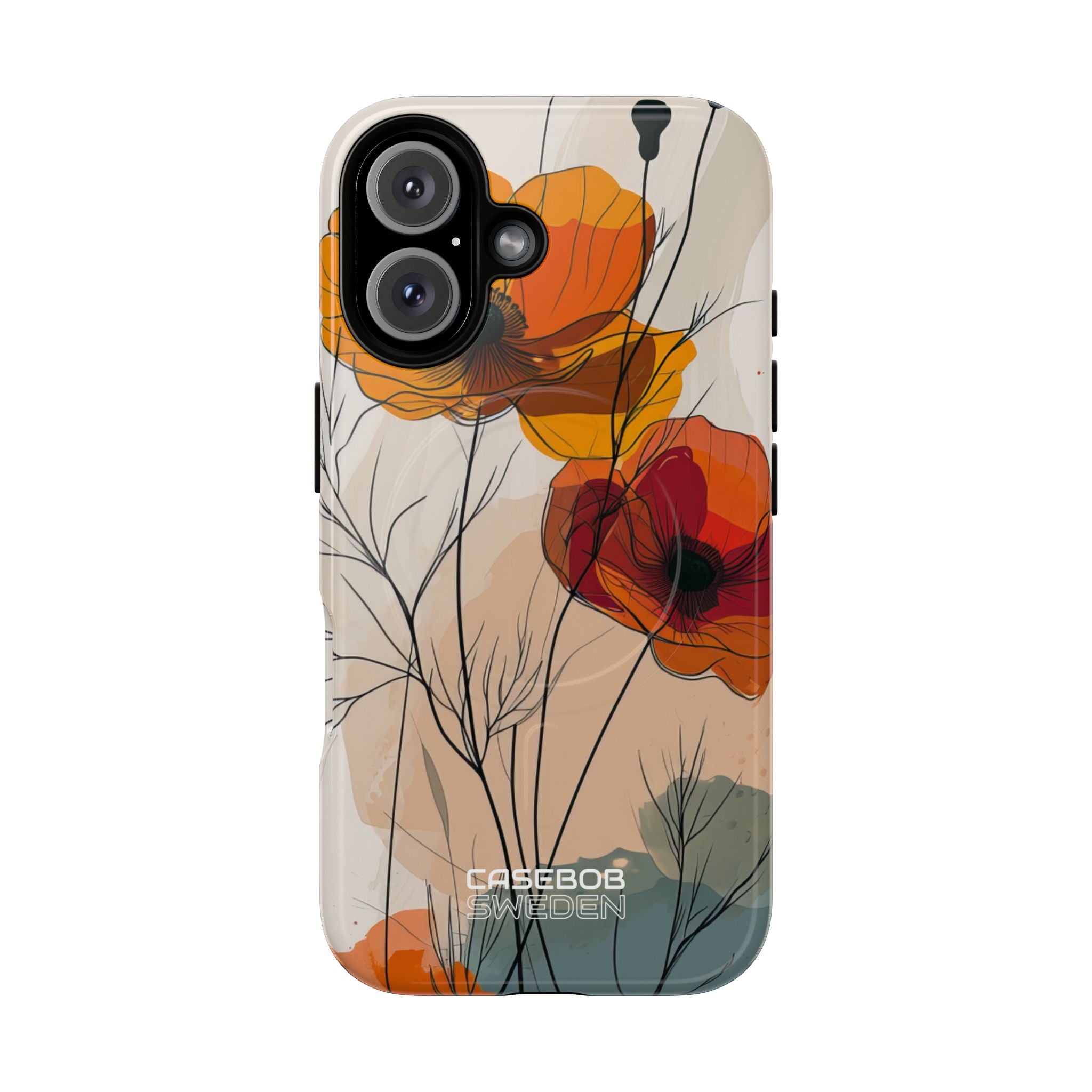 Golden Bloom Dance iPhone 16 - Tough+