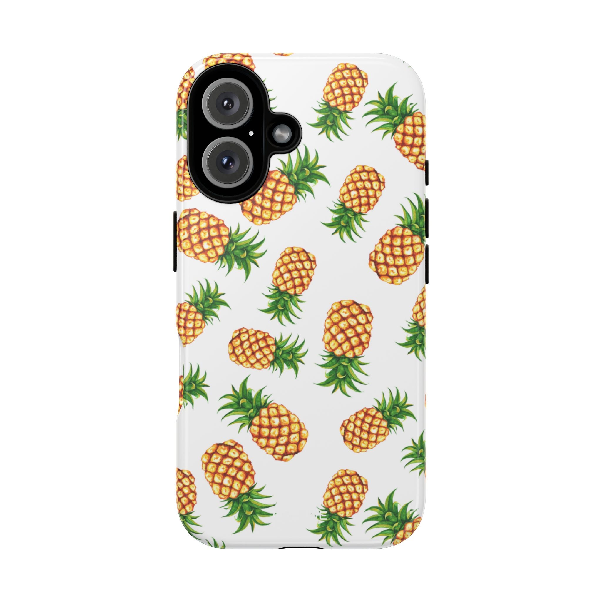 Pineapples Dance Joyfully - iPhone Case