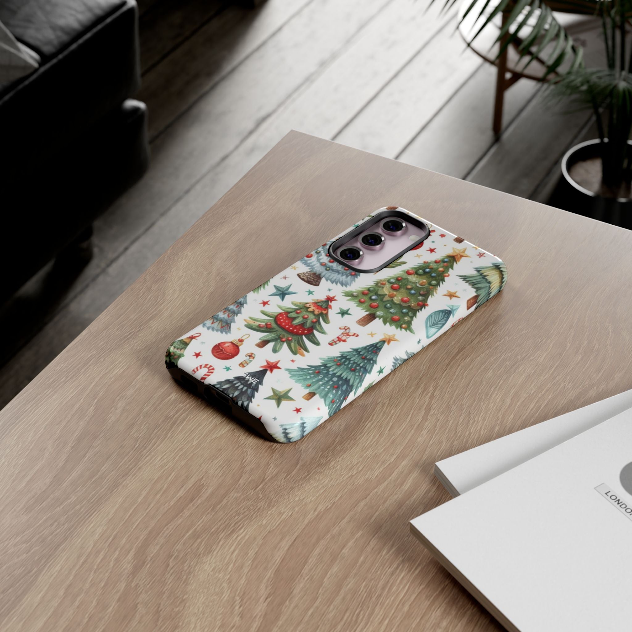 Whimsical Trees Sparkle - Samsung Case