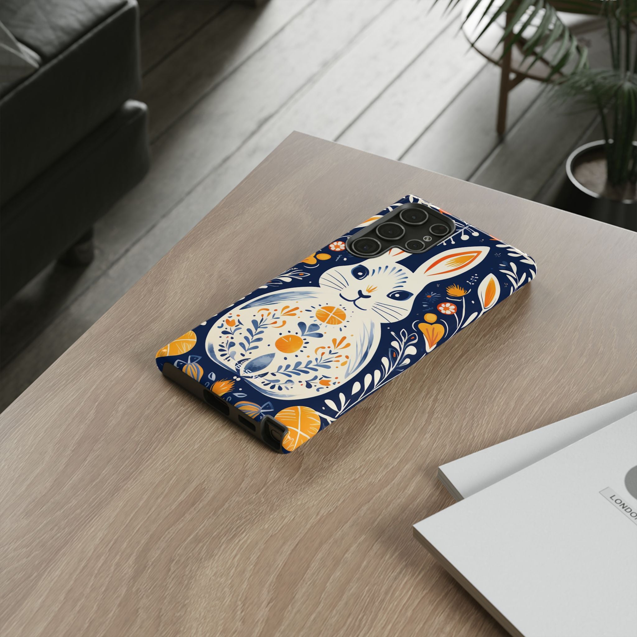 Floral Rabbit Joy - Samsung Case