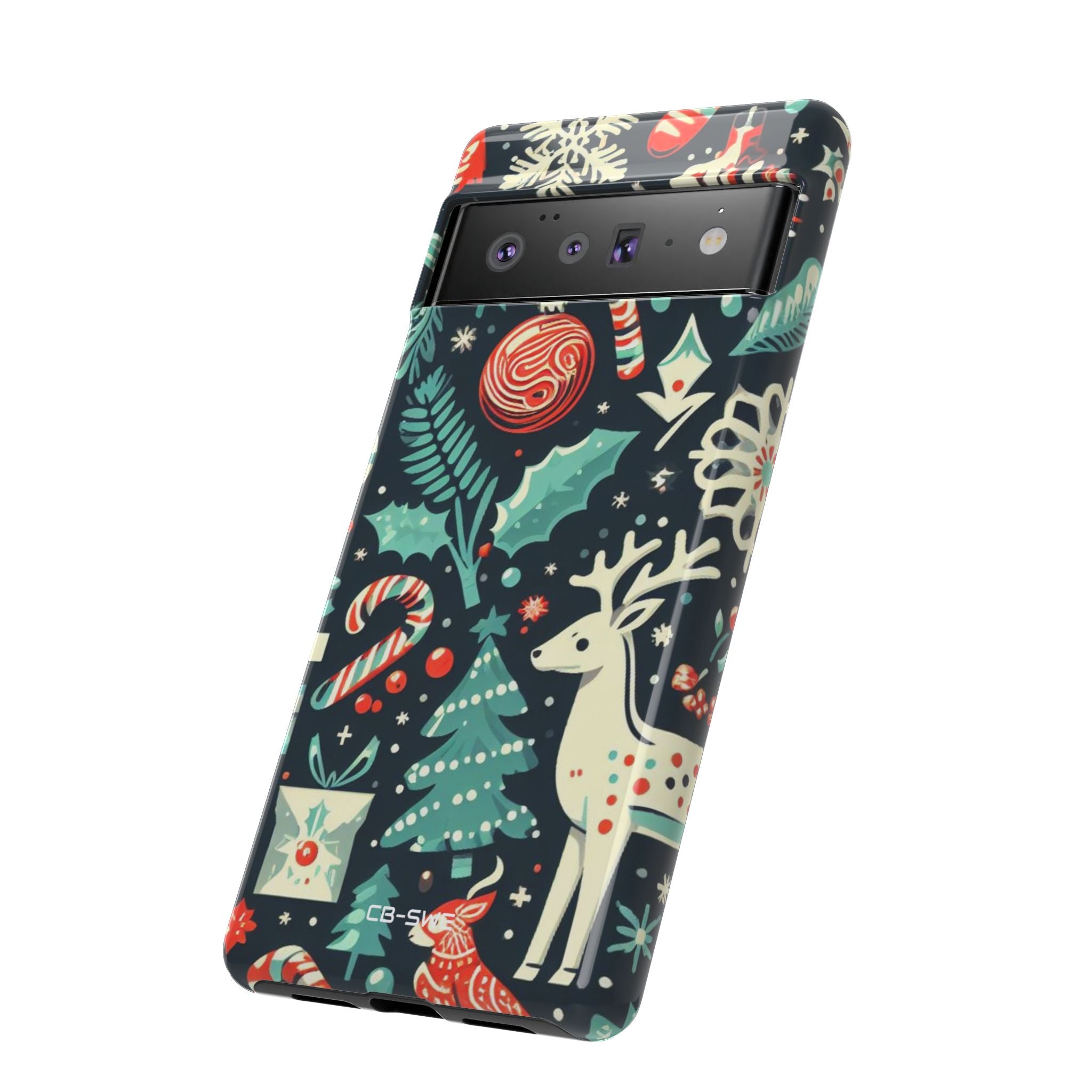 Festive Reindeer Dance - Google Pixel Case