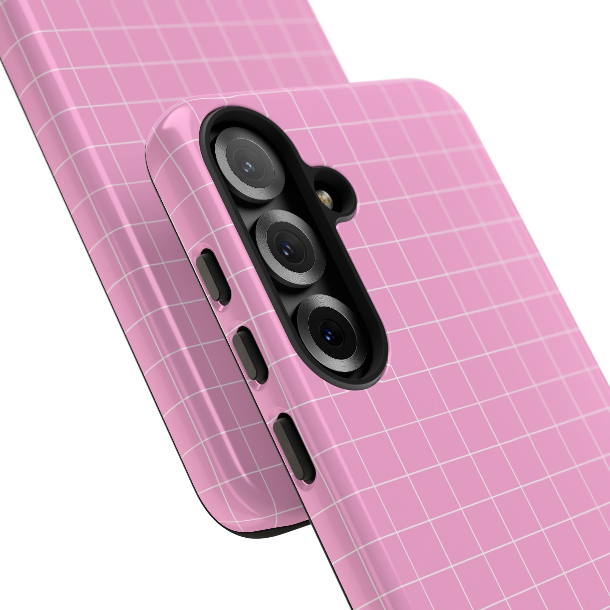 Pink Squares Align - Samsung Case