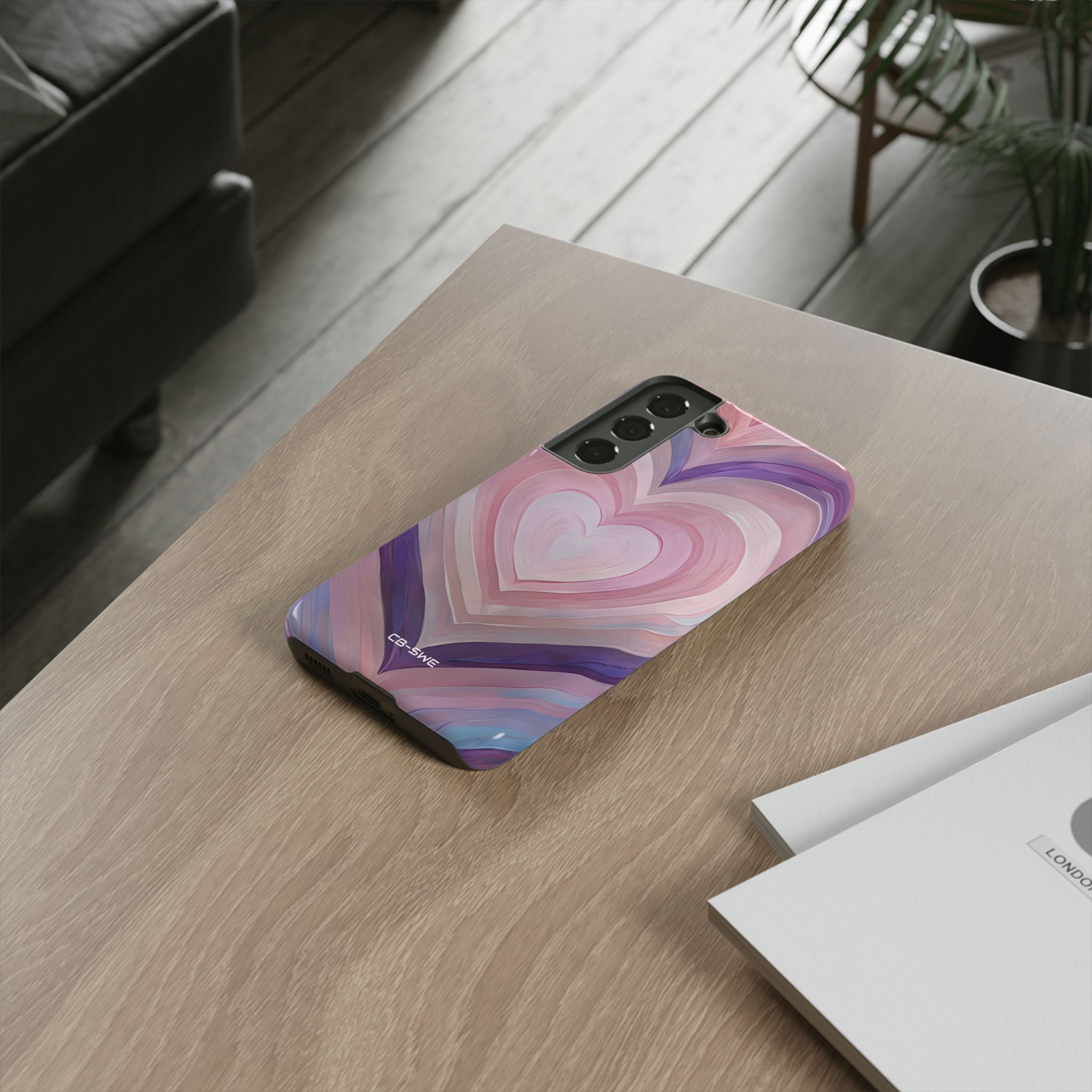 Impressionistic Heart Layers - Samsung Case