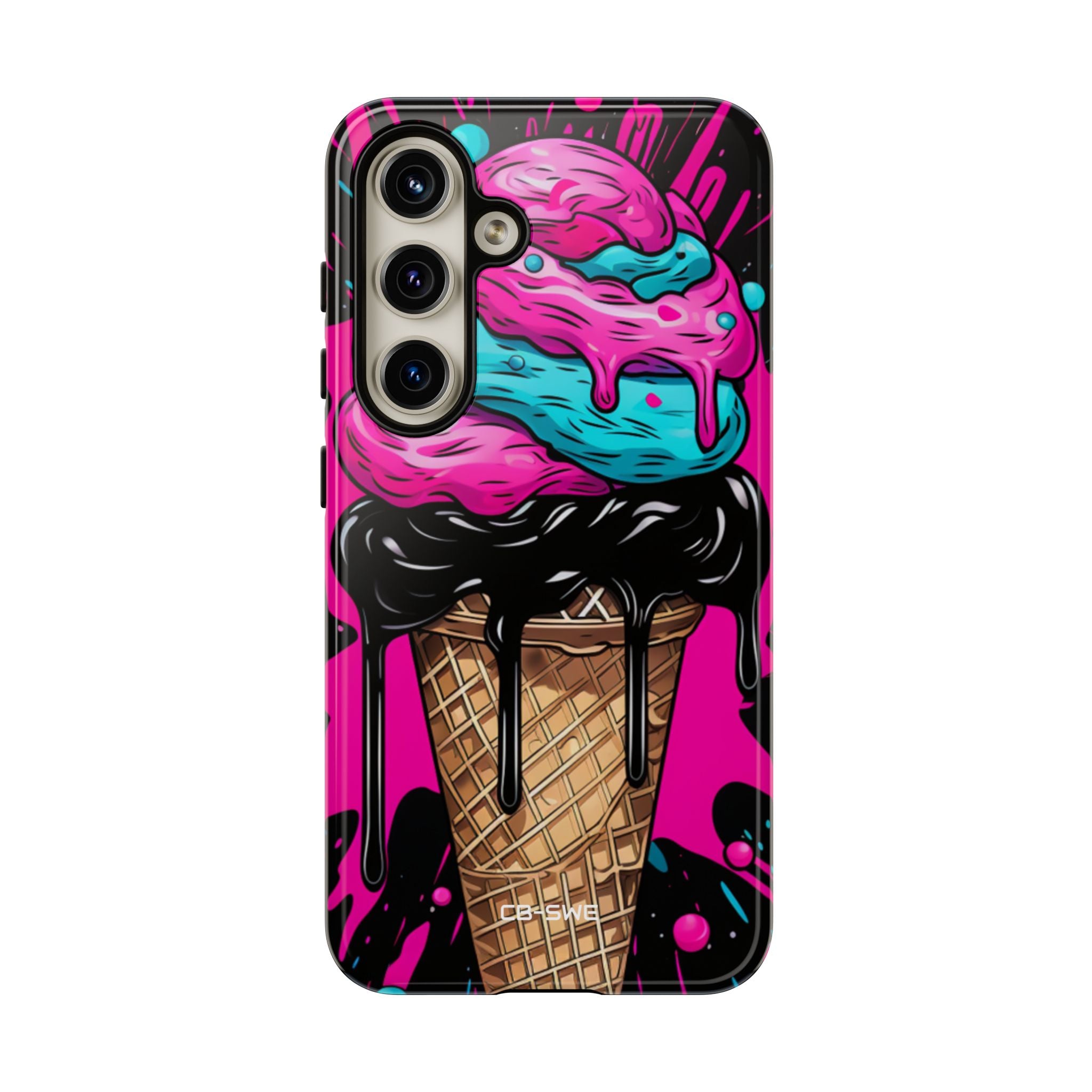 Neon Ice Cream Burst - Samsung Case