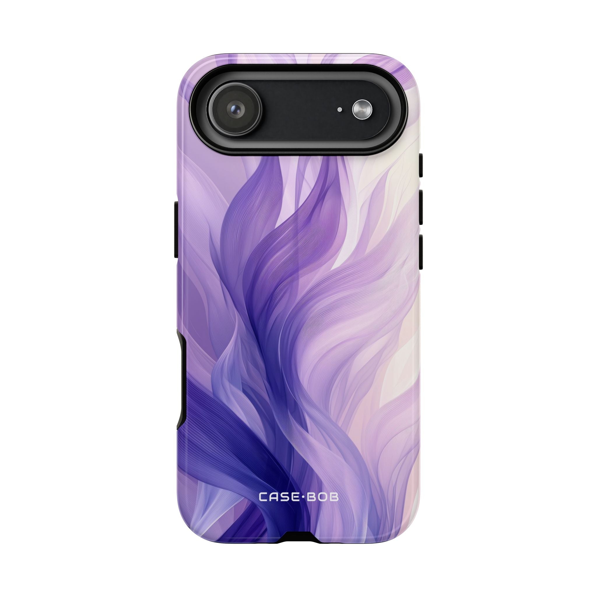 Purple Ribbon Waves iPhone 17 Air Case - Tough