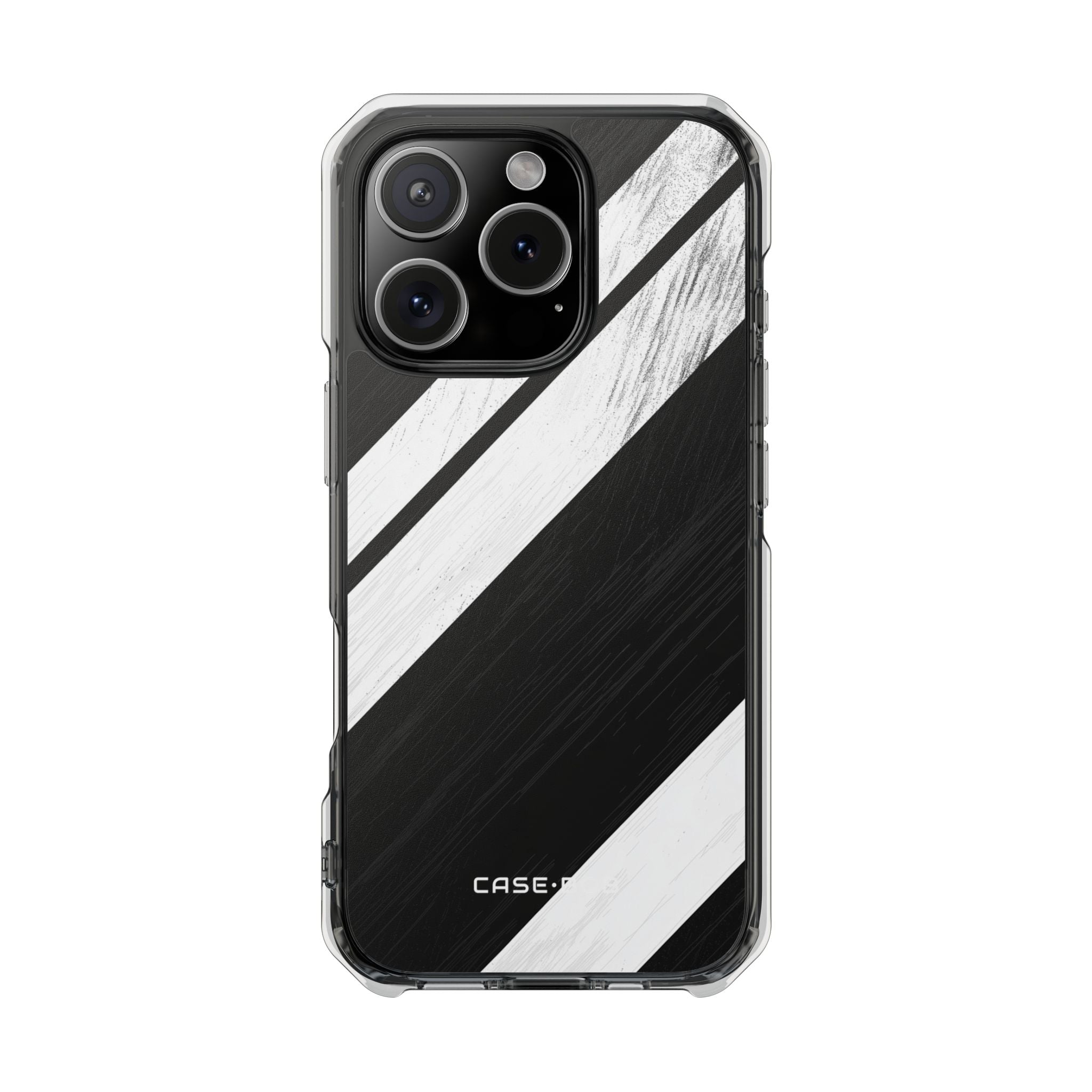 Distressed Stripe Motion iPhone 16 Pro Case - Impact