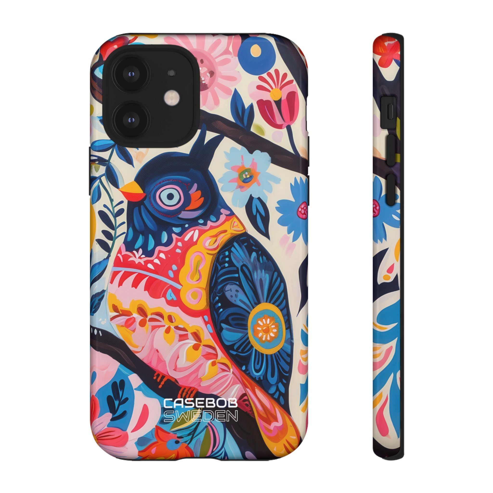 Whimsical Owl Garden iPhone 12 - Tough