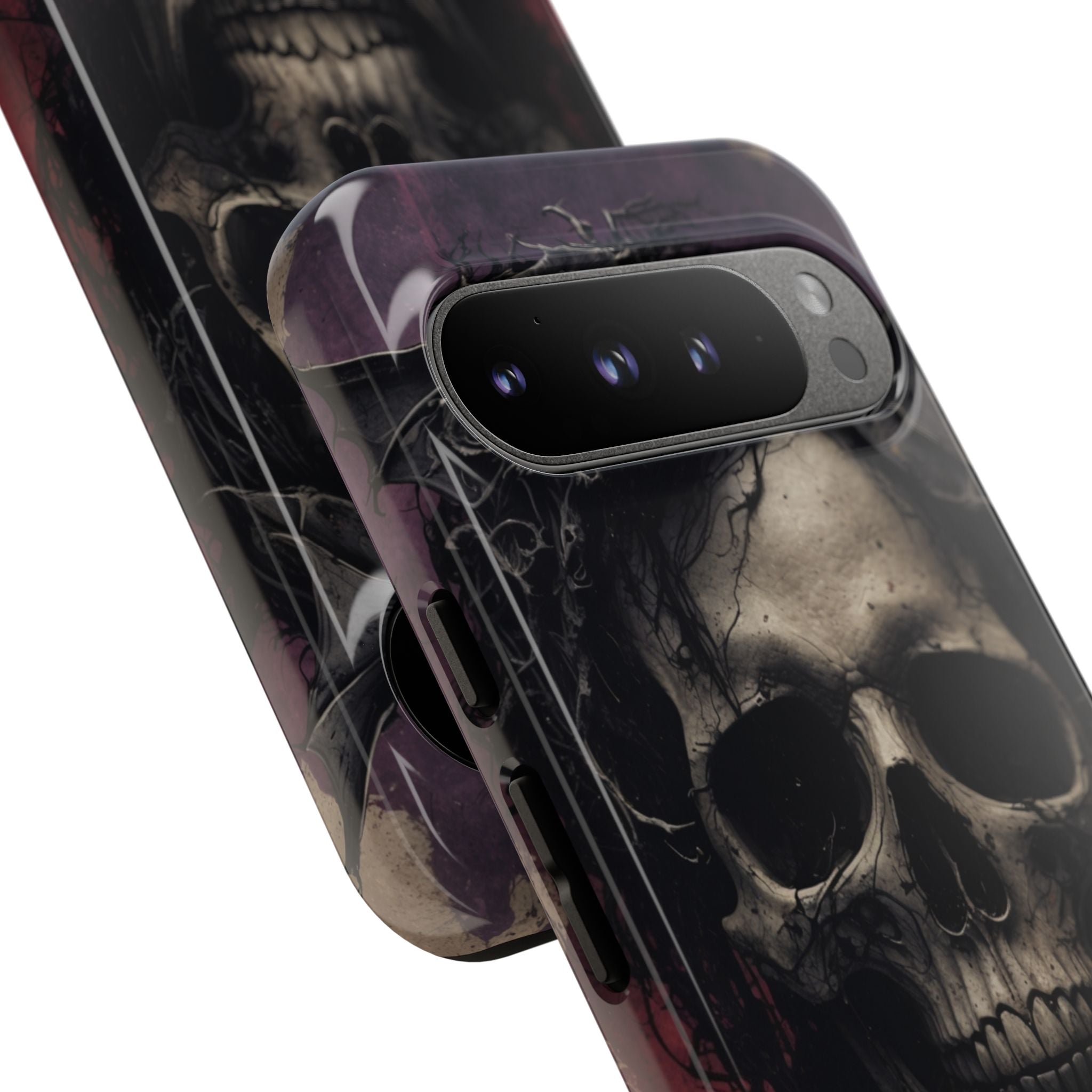 Gothic Skull Crown Google Pixel 9 Pro XL Case - Tough
