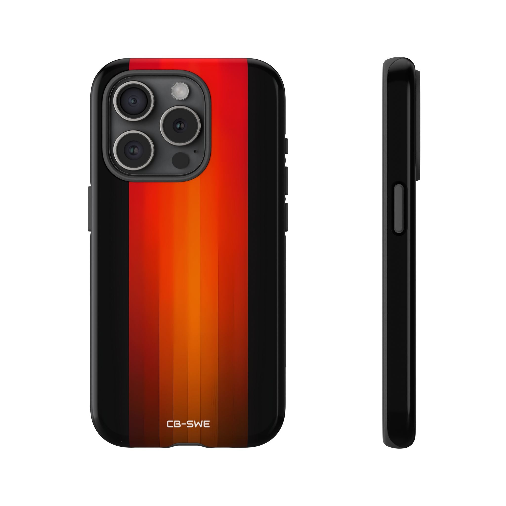 Fiery Symmetry Blaze - iPhone Case