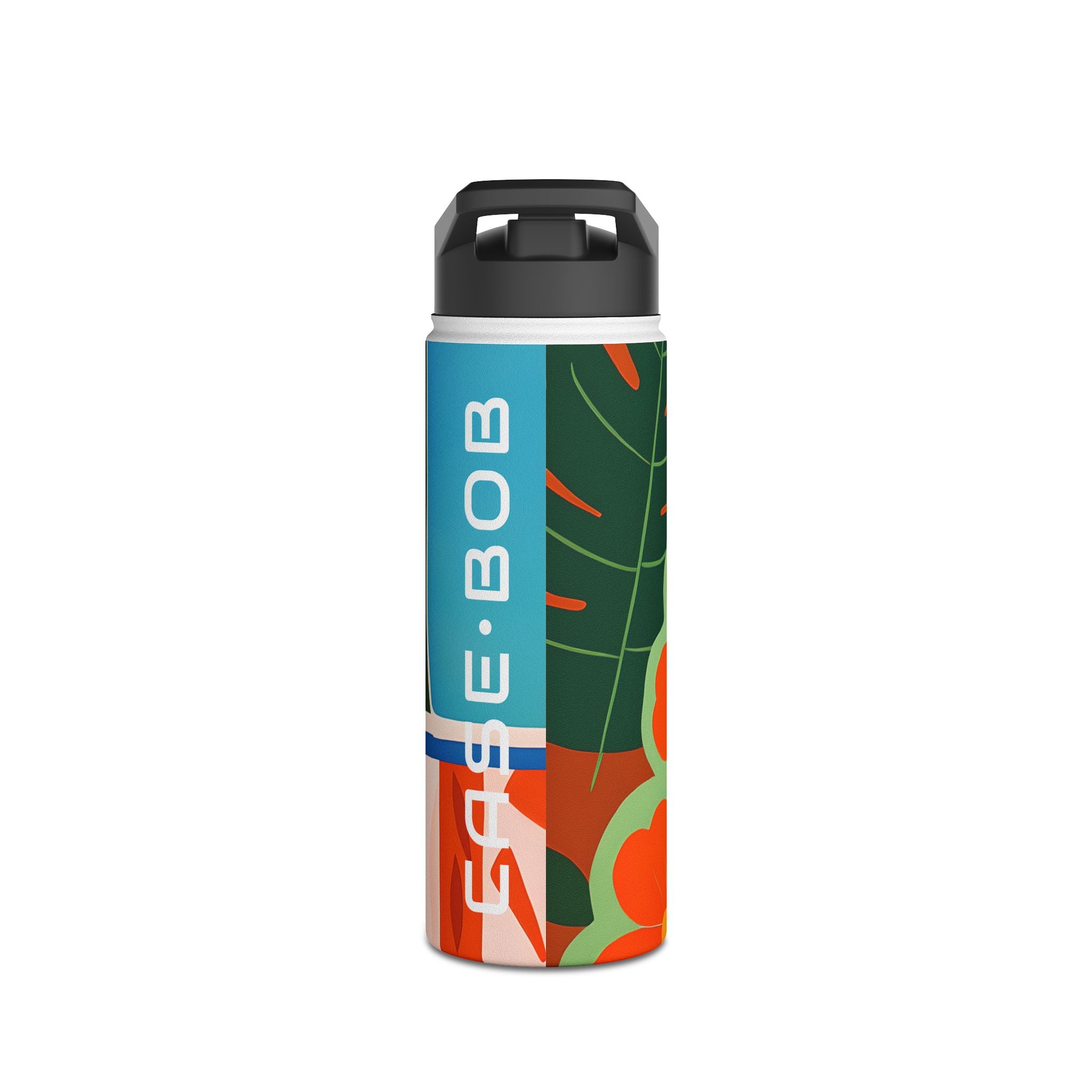 Orange Blossom Mosaic - Stainless Steel Water Bottle