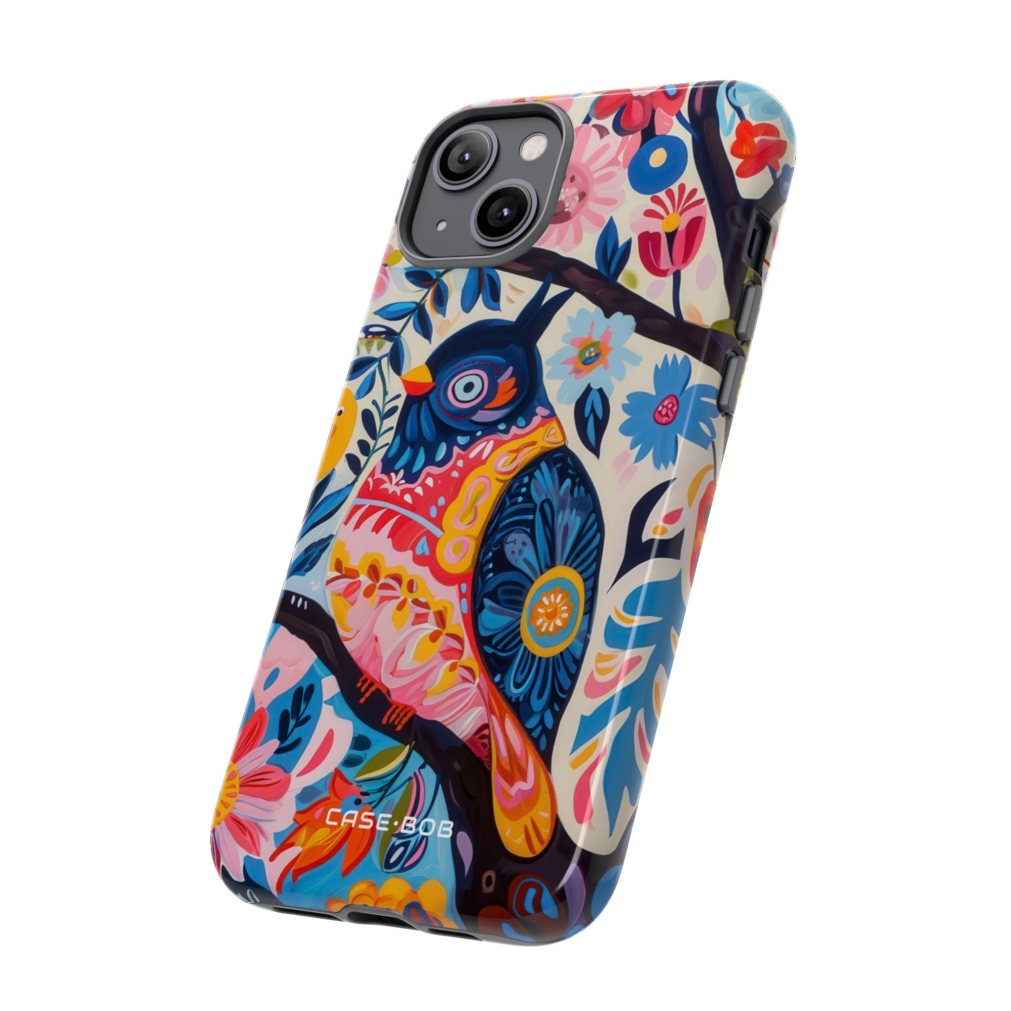 Owl Bloom iPhone 14 Plus Case - Tough