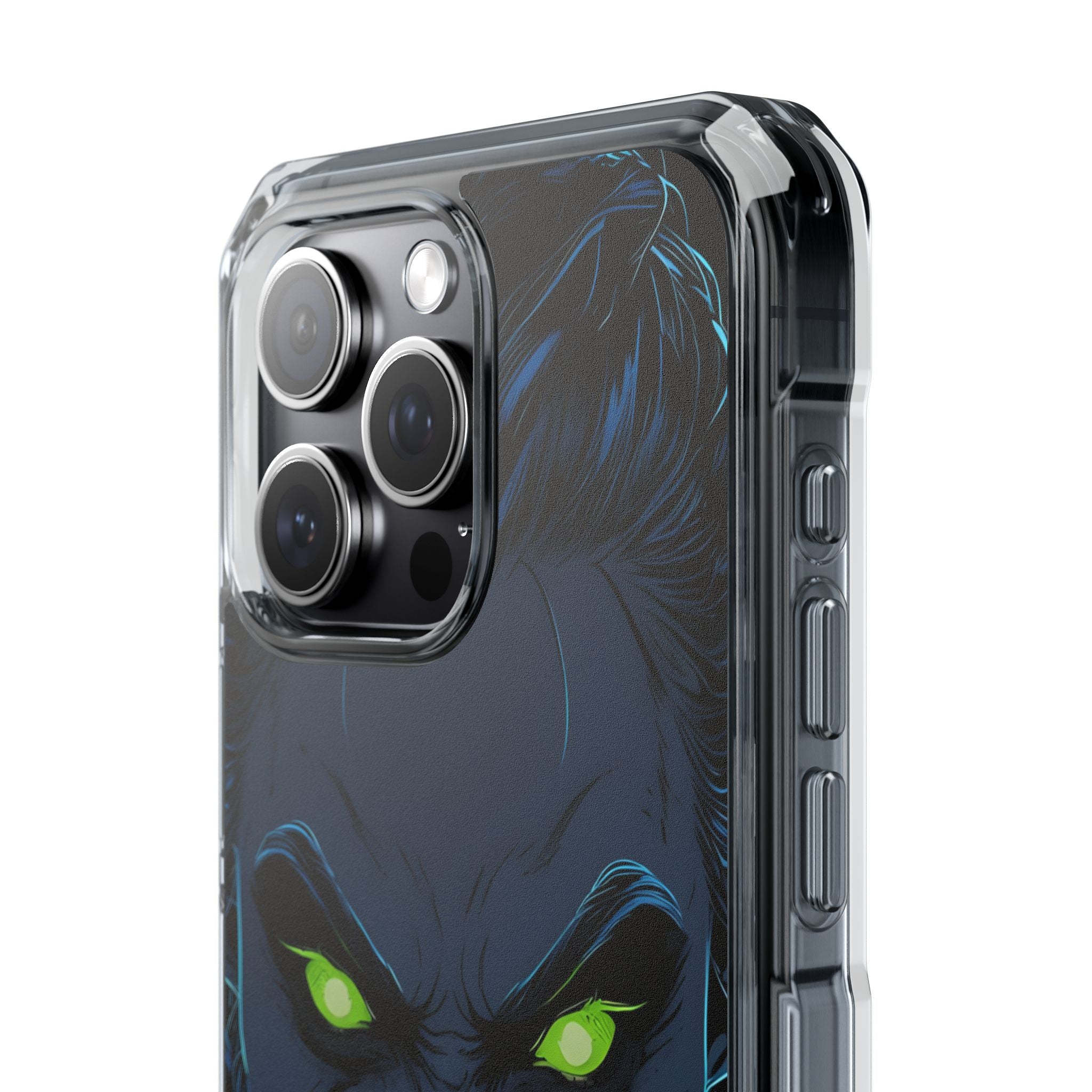 Glowing Eyes Dark Fiend iPhone Case - Impact