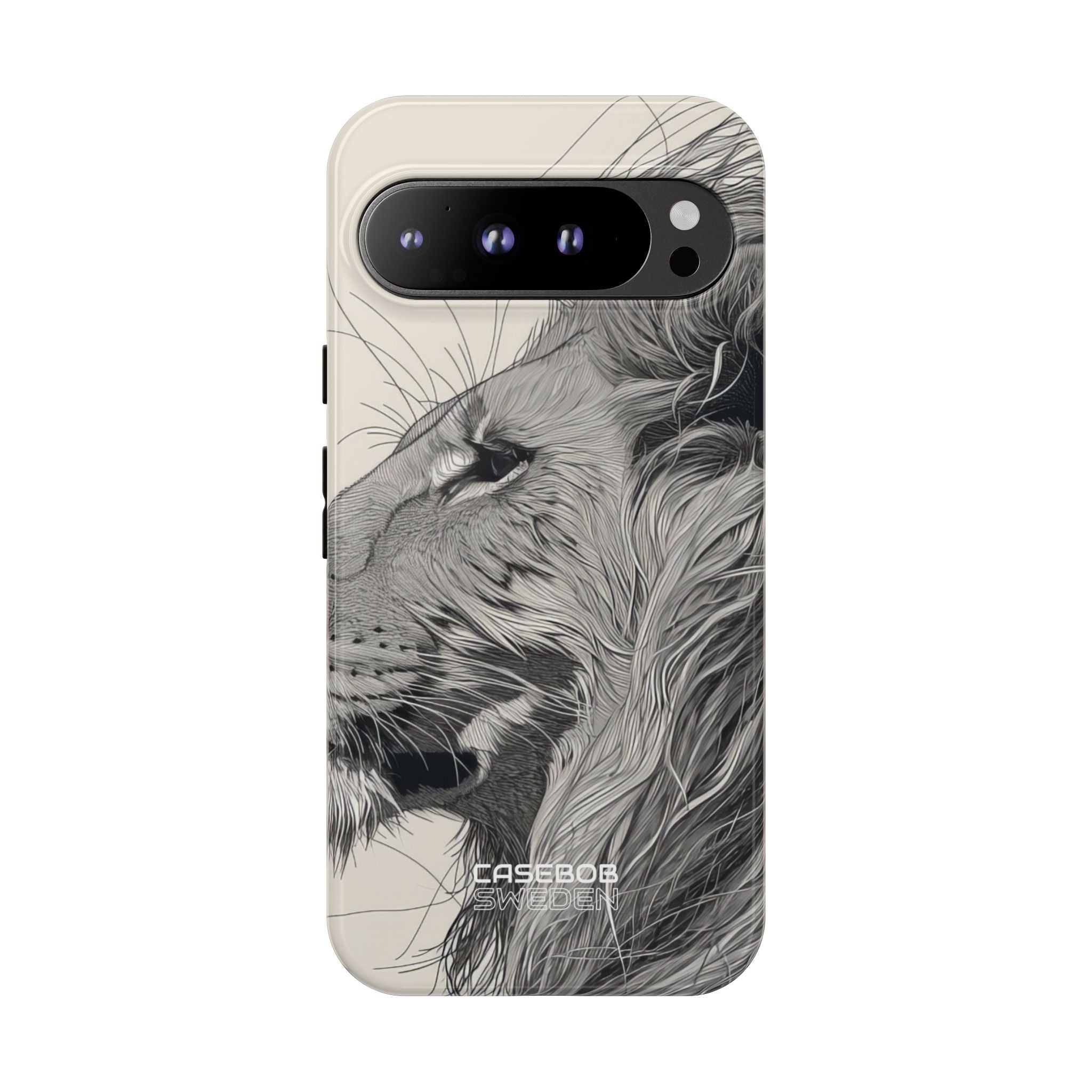Majestic Lion Profile Google Pixel 9 - Tough