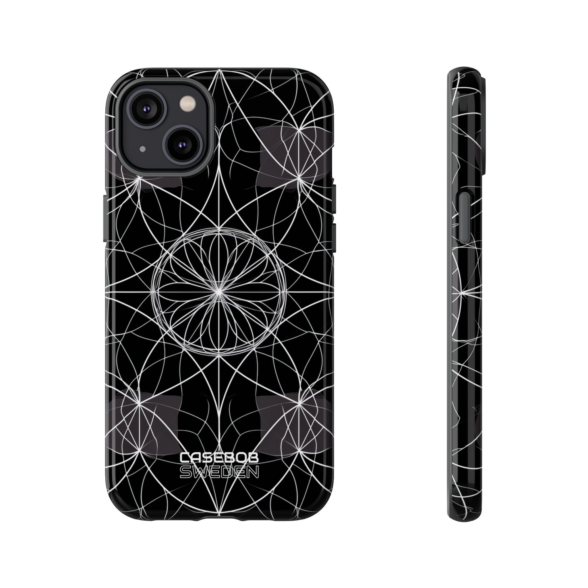 Symmetric Line Bloom iPhone 14 - Tough