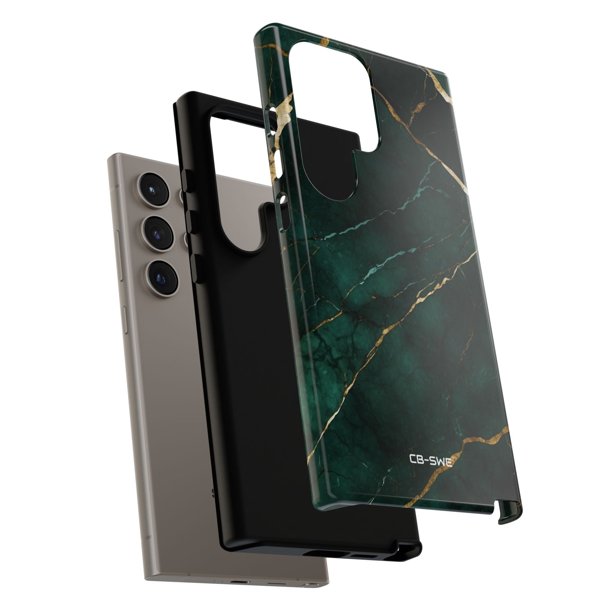 Emerald Veins Flow - Samsung Case