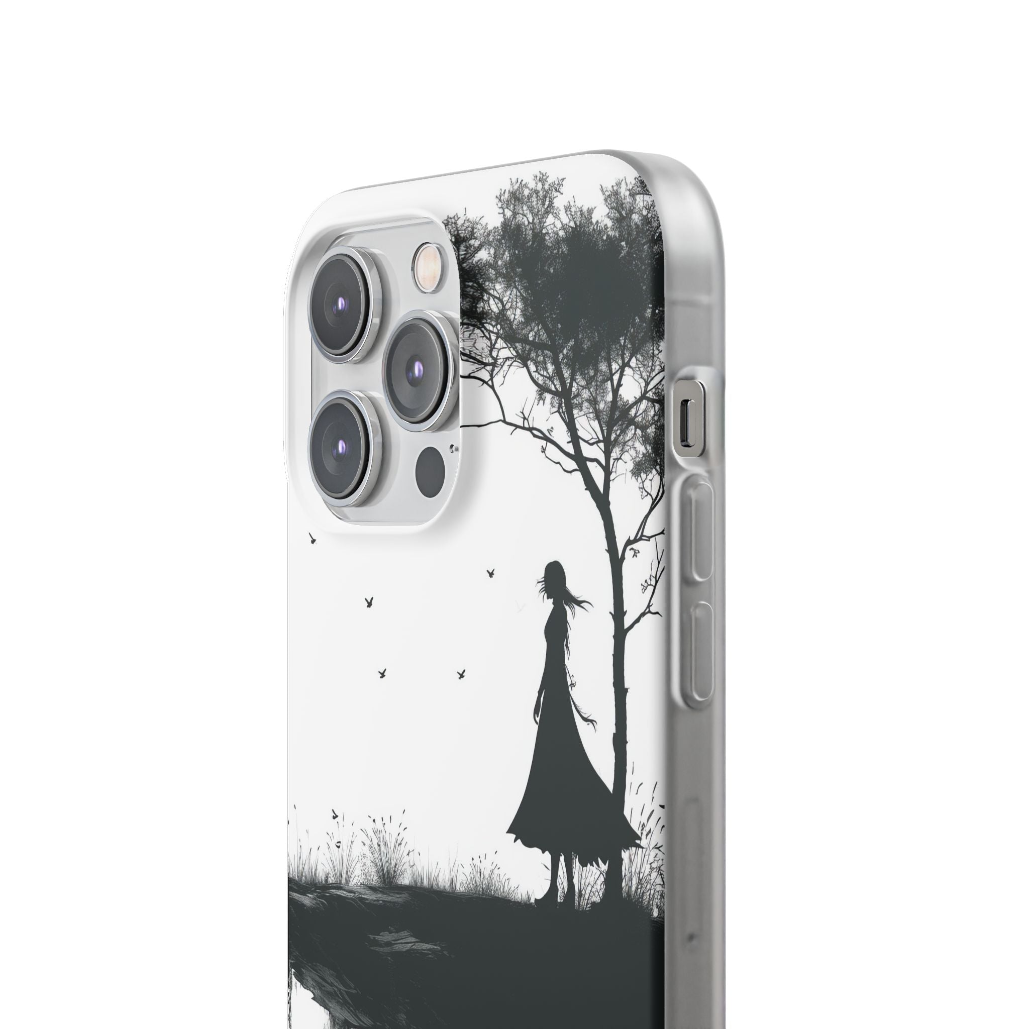 Cliffside Silhouette iPhone 14 Pro Max Case - Soft