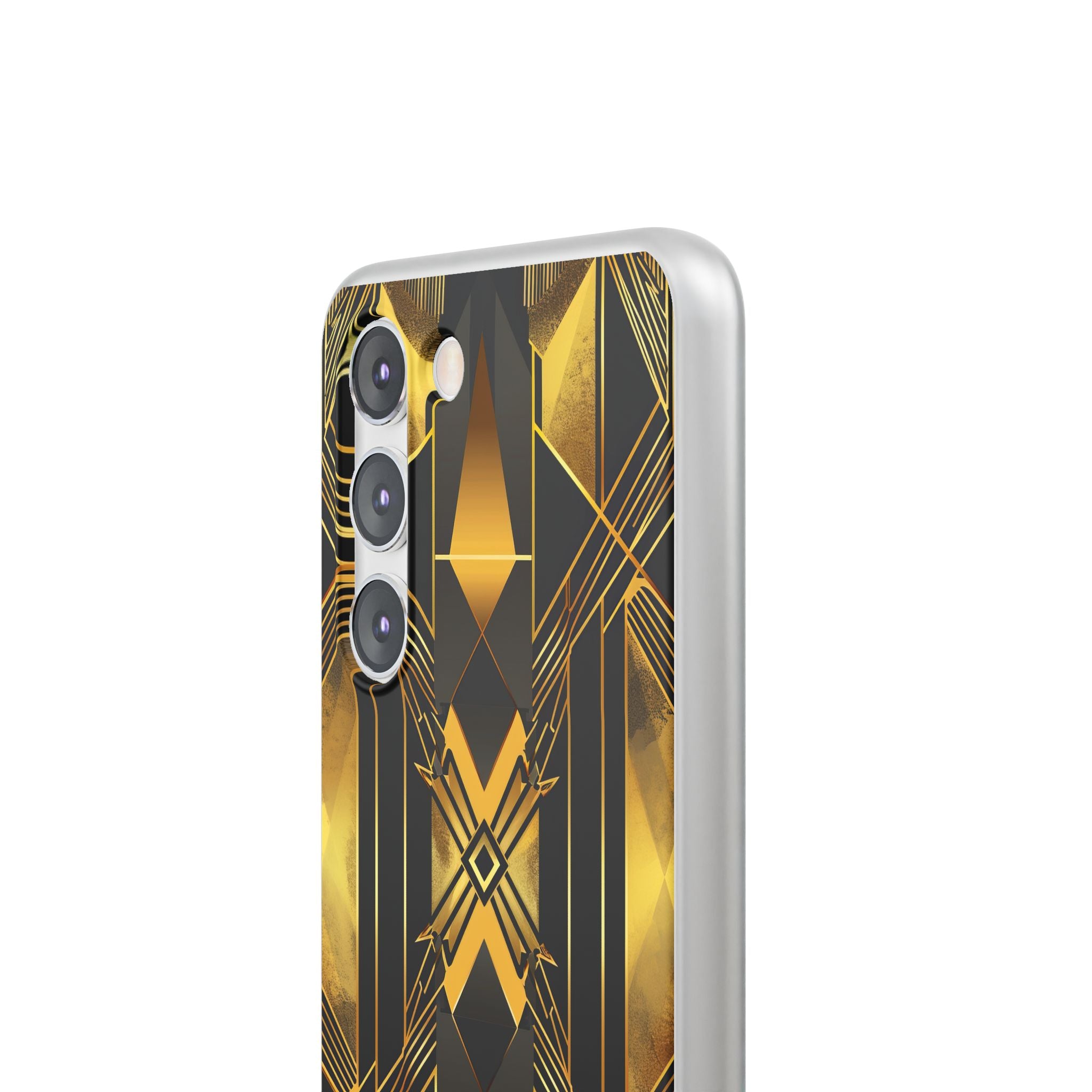 Golden Diamond Radiance Samsung S23 Case - Soft