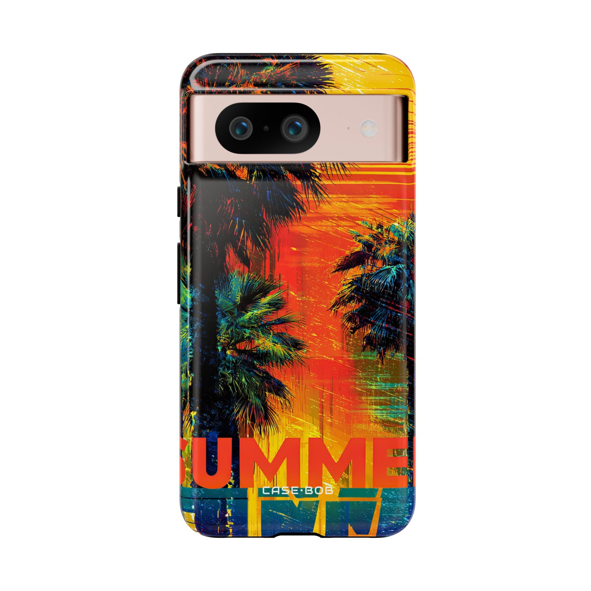 Tropical Sunburst Google Pixel 8 Case - Tough