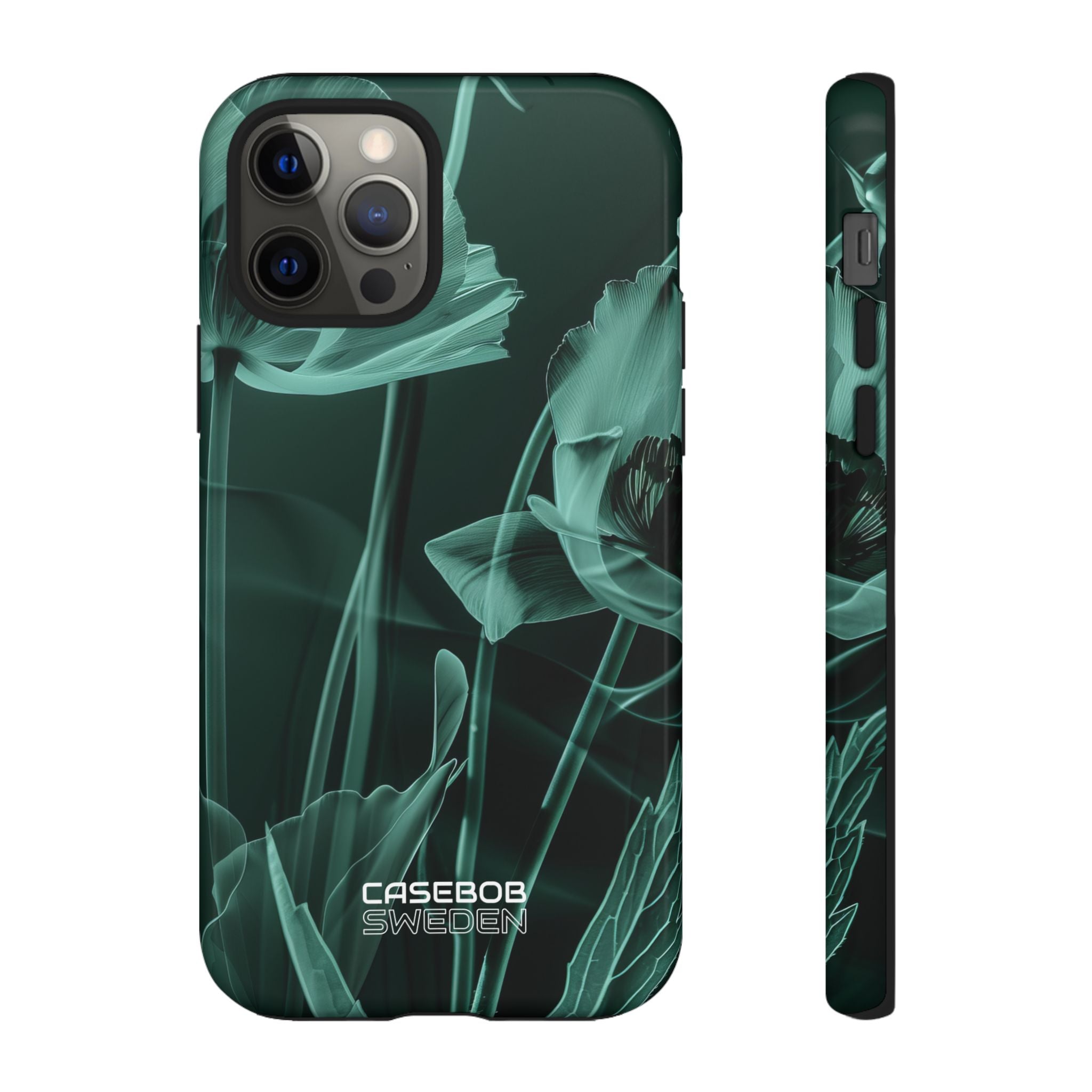 Teal Bloom Radiance iPhone 12 - Tough