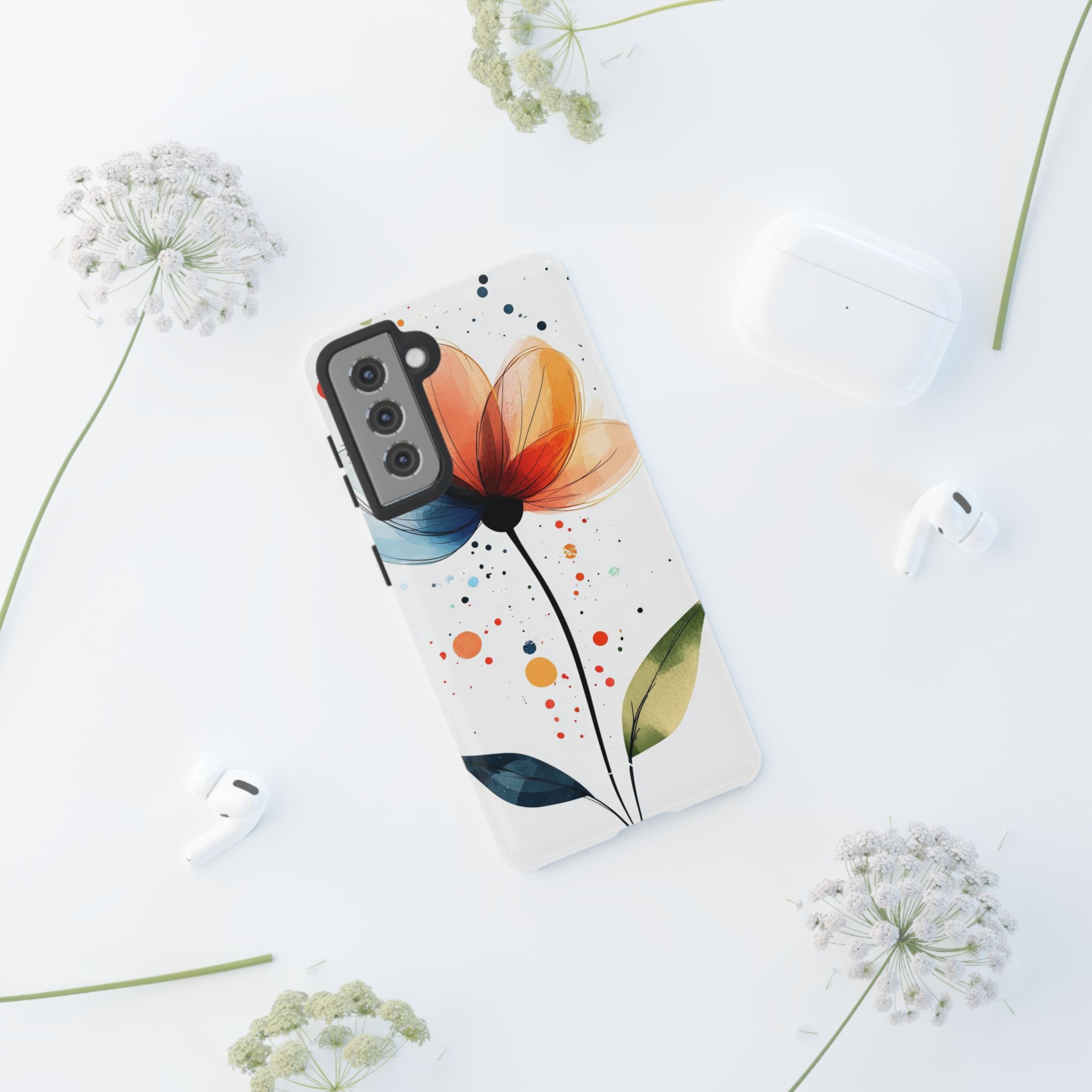 Vibrant Floral Blooms - Samsung Case
