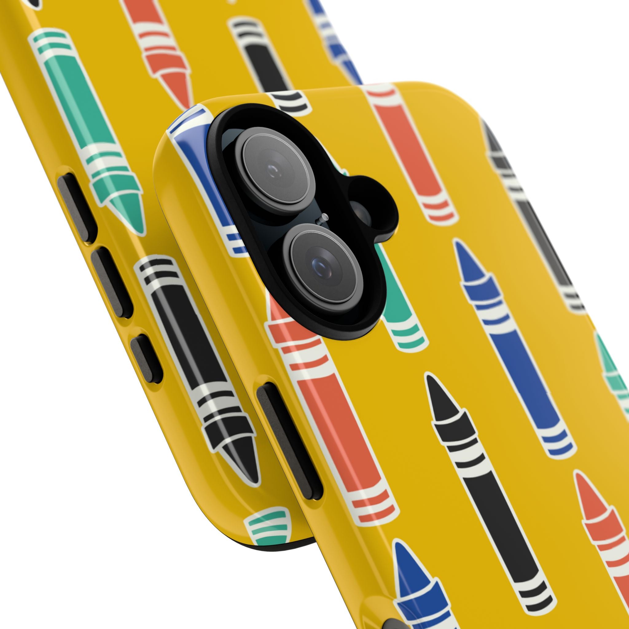 Crayons Dance Joyfully - iPhone Case