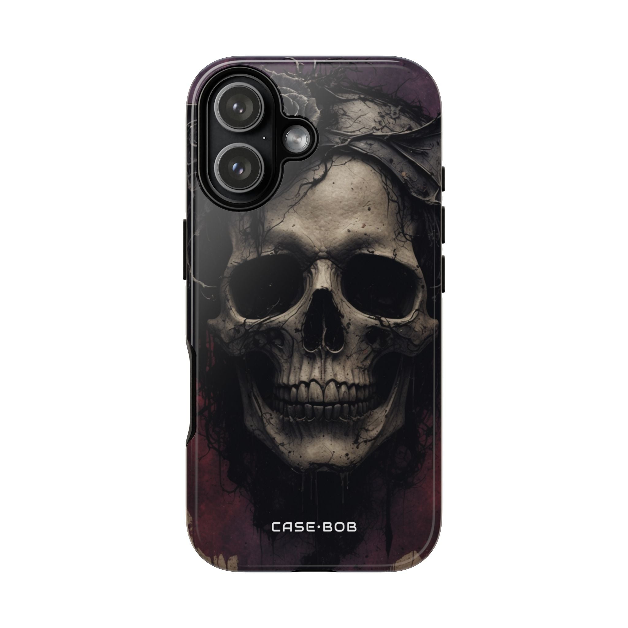 Gothic Skull Crown iPhone 17 Case - Tough