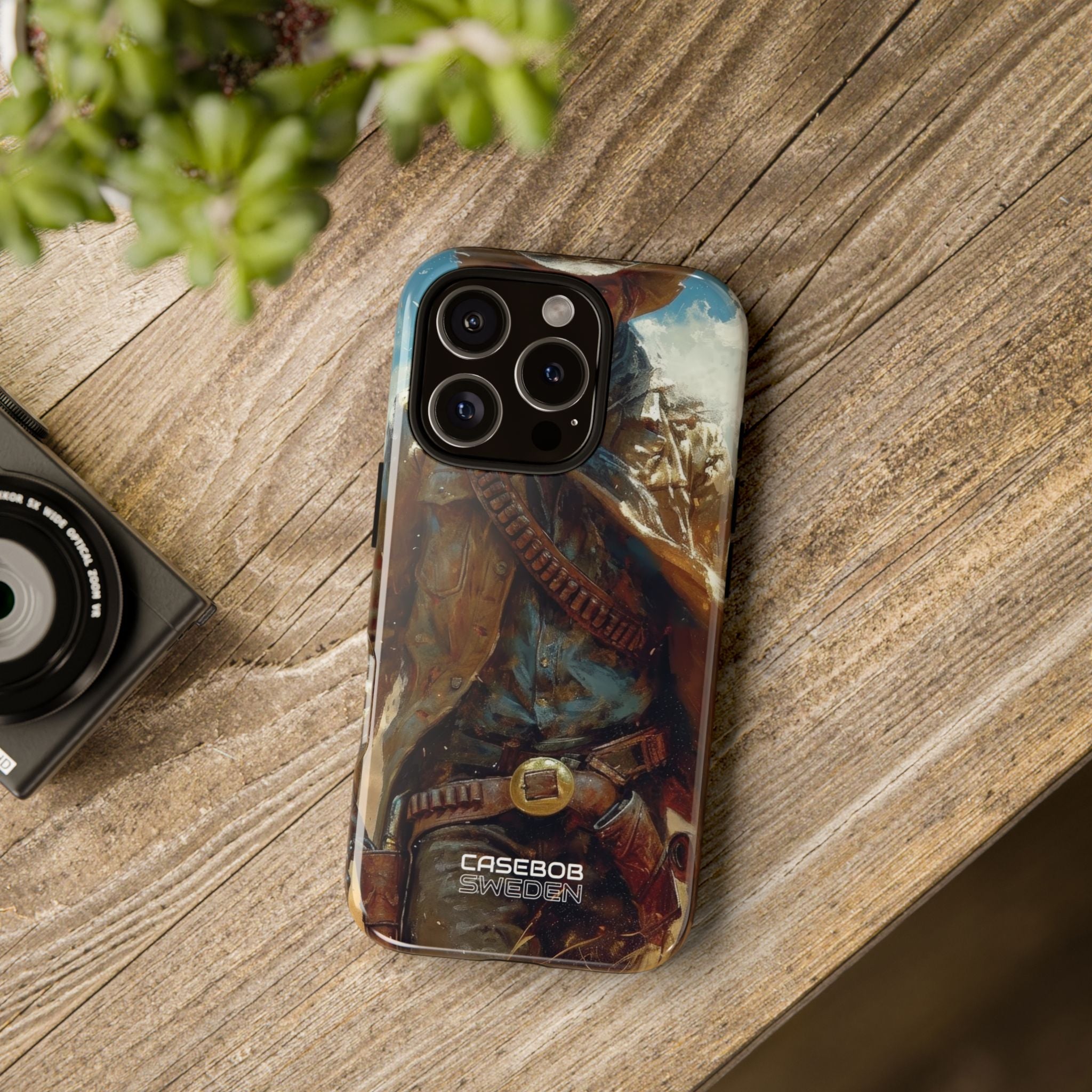 Western Horizon Rider iPhone 16 - Tough