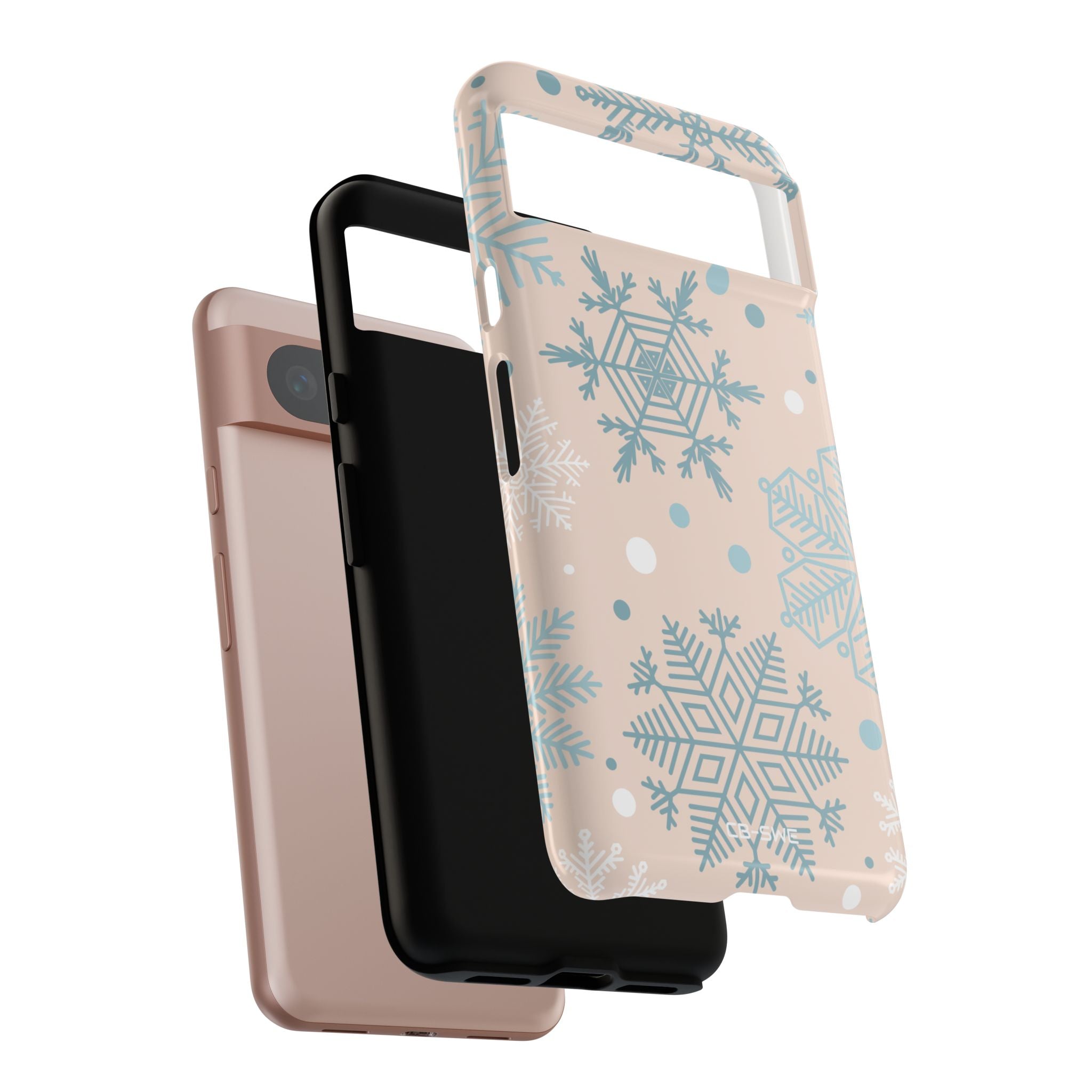 Snowflake Pastel Harmony - Google Pixel Case