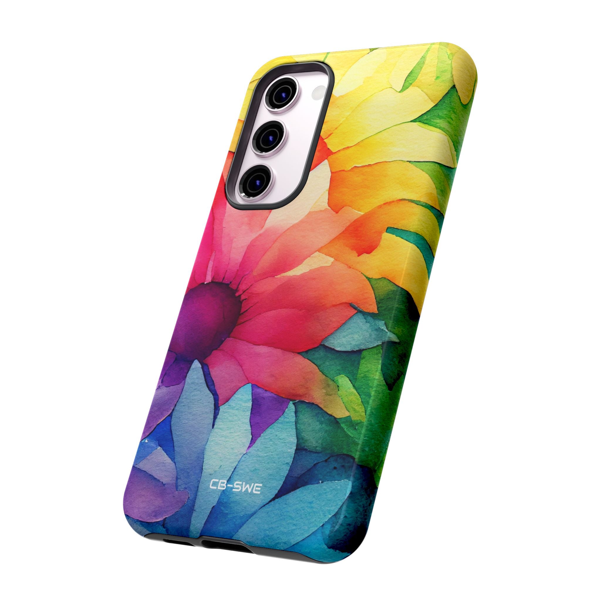 Vibrant Floral Symphony - Samsung Case