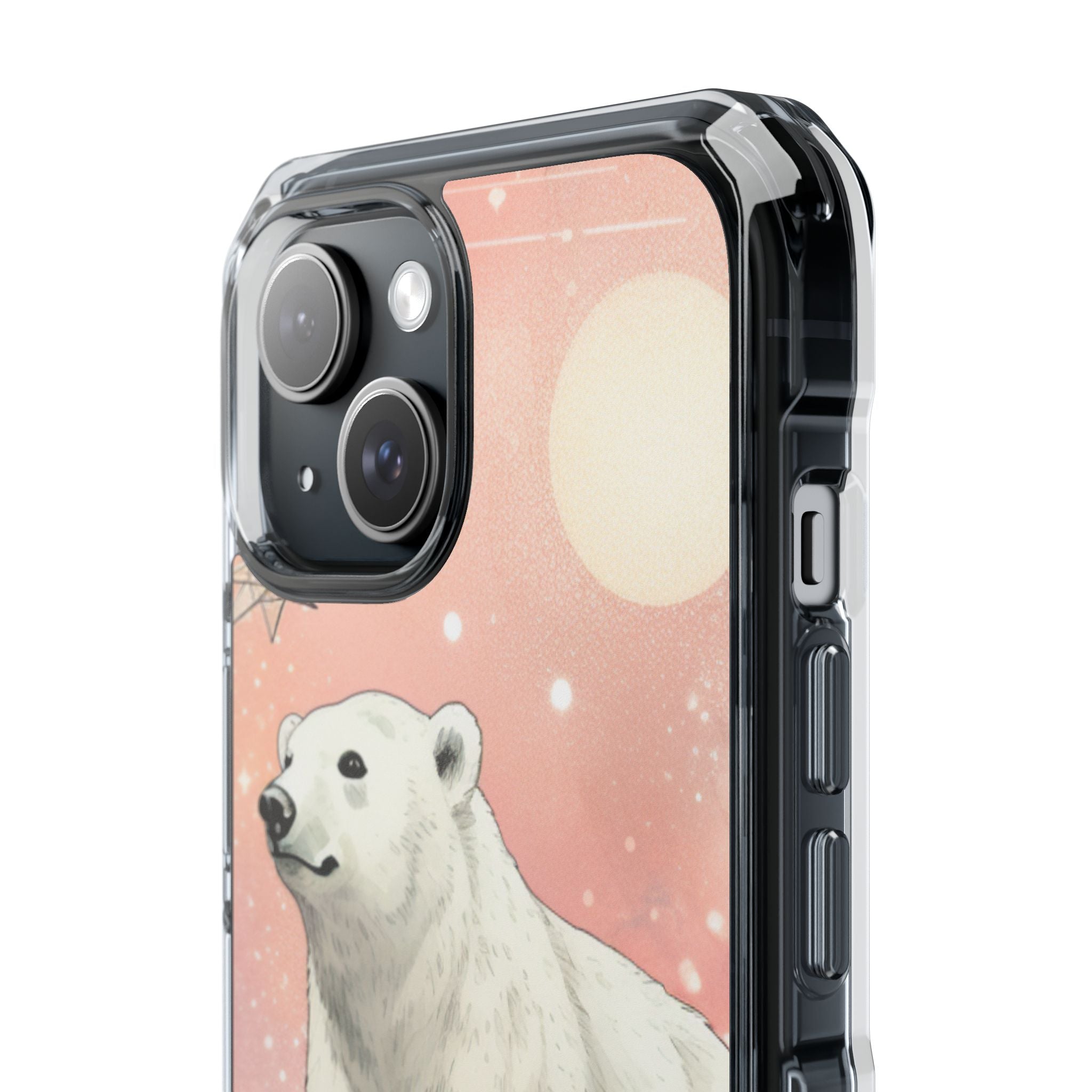 Polar Bear Radiance iPhone 15 Case - Impact