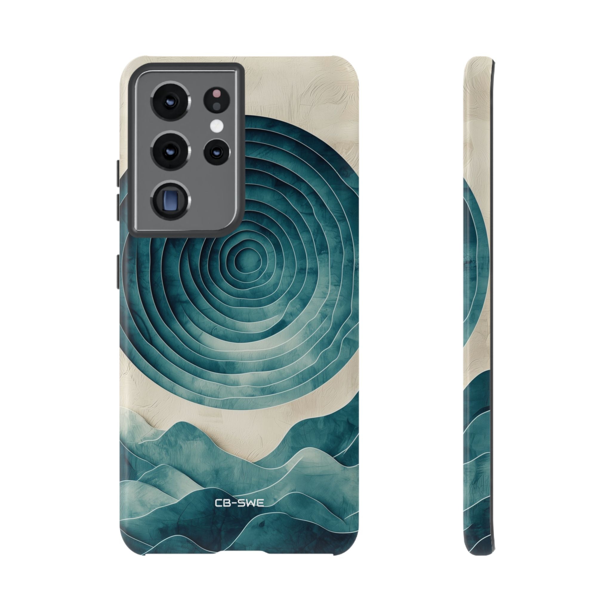 Waves Embrace Circles - Samsung Case