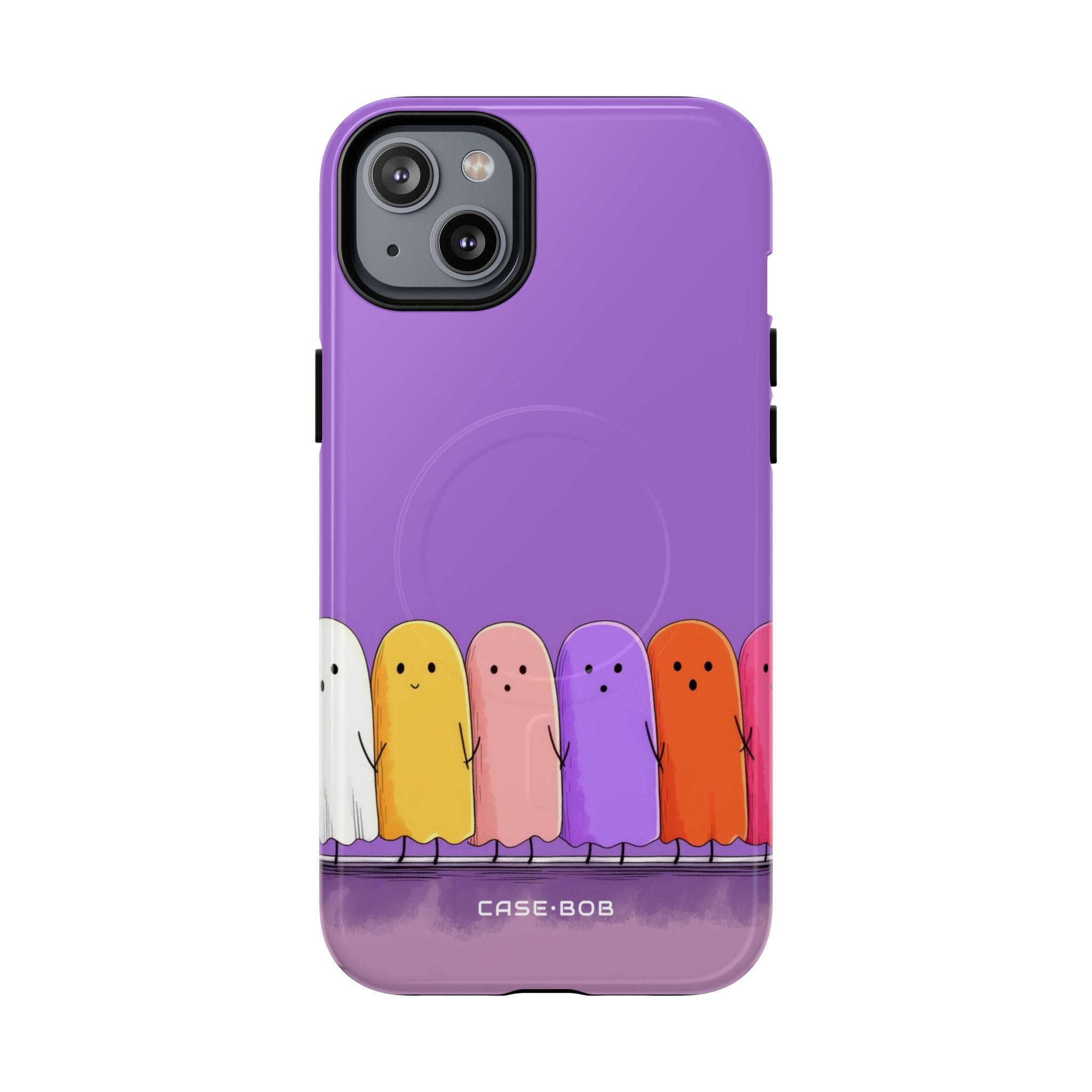 Colorful Ghosts iPhone 14 Plus Case - Tough+