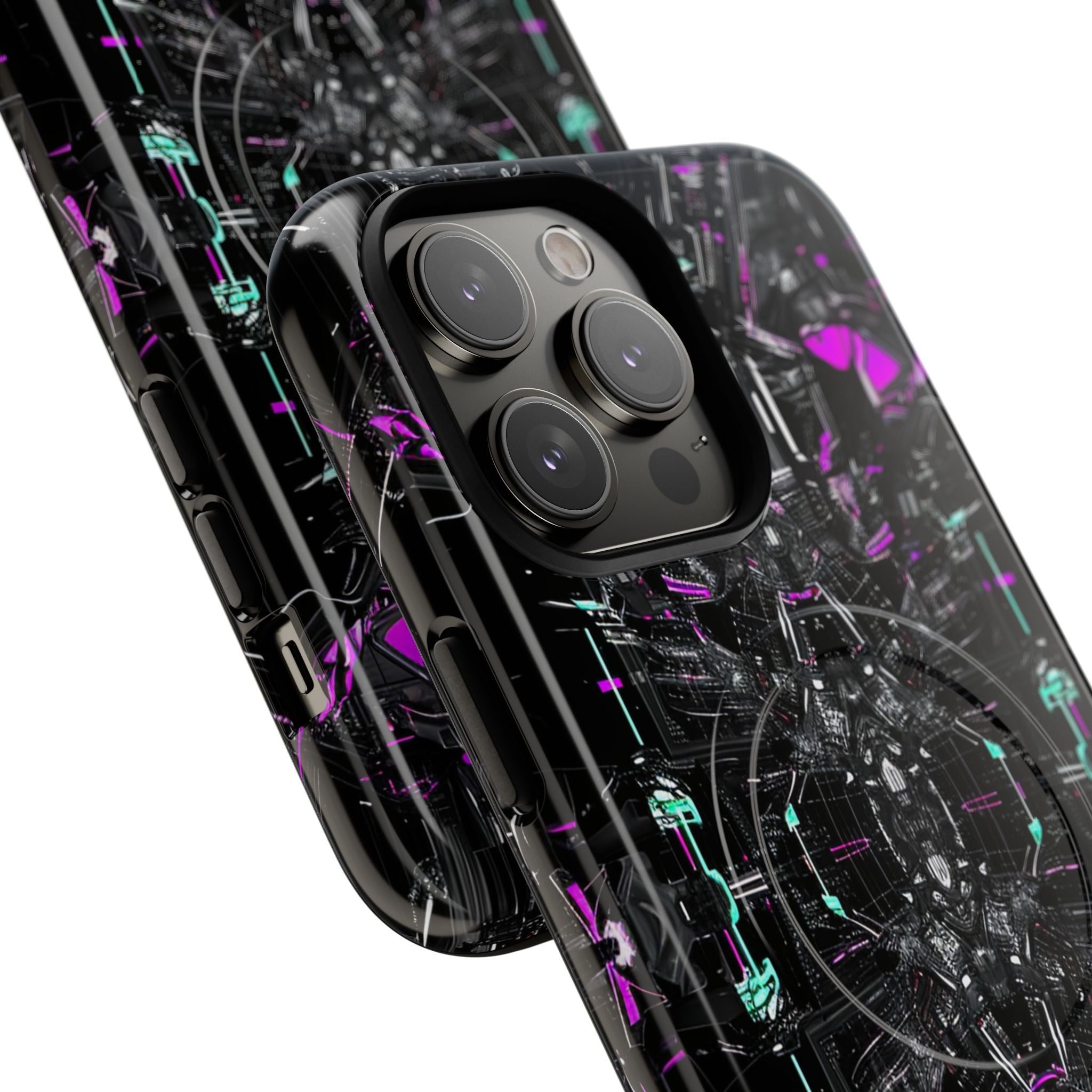 Cybernetic Neon Nexus iPhone 14 - Tough+
