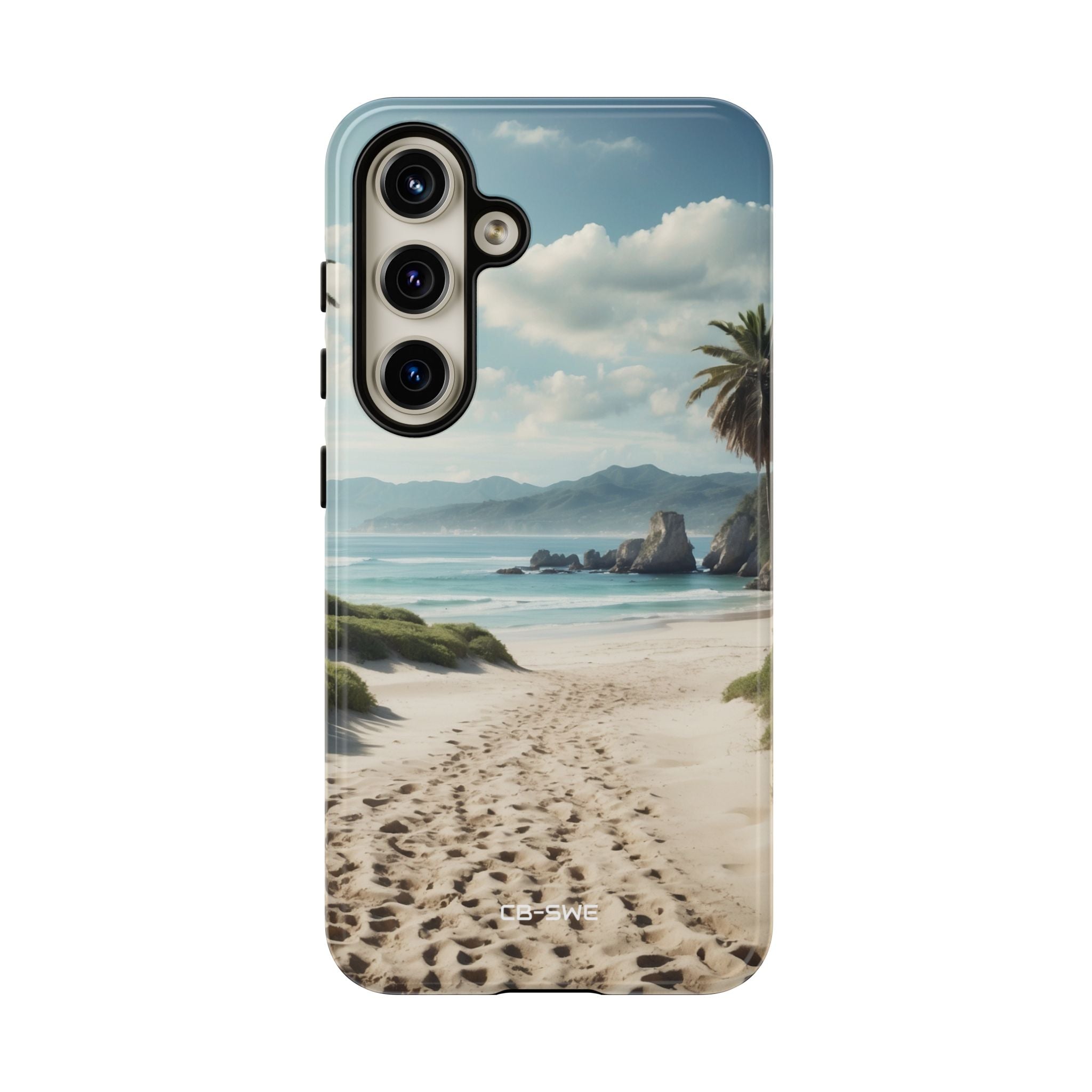 Footprints Trace Sand - Samsung Case