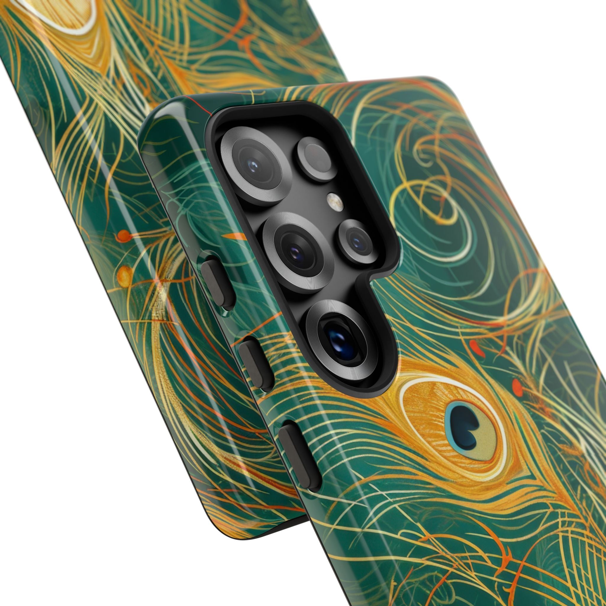 Levendige Pauwenwervel Samsung S25 - Tough
