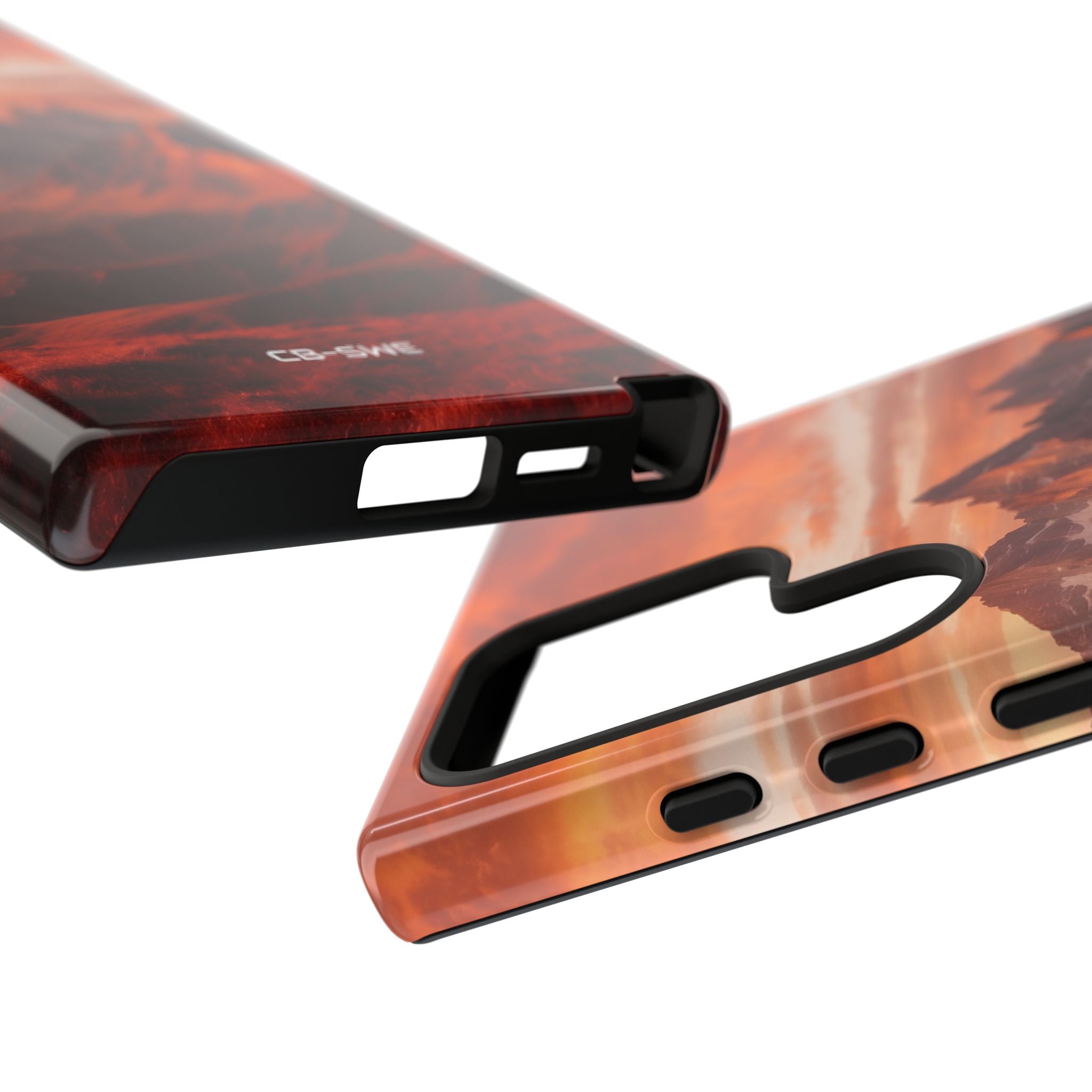 Mountain Peaks Glowing - Samsung Case