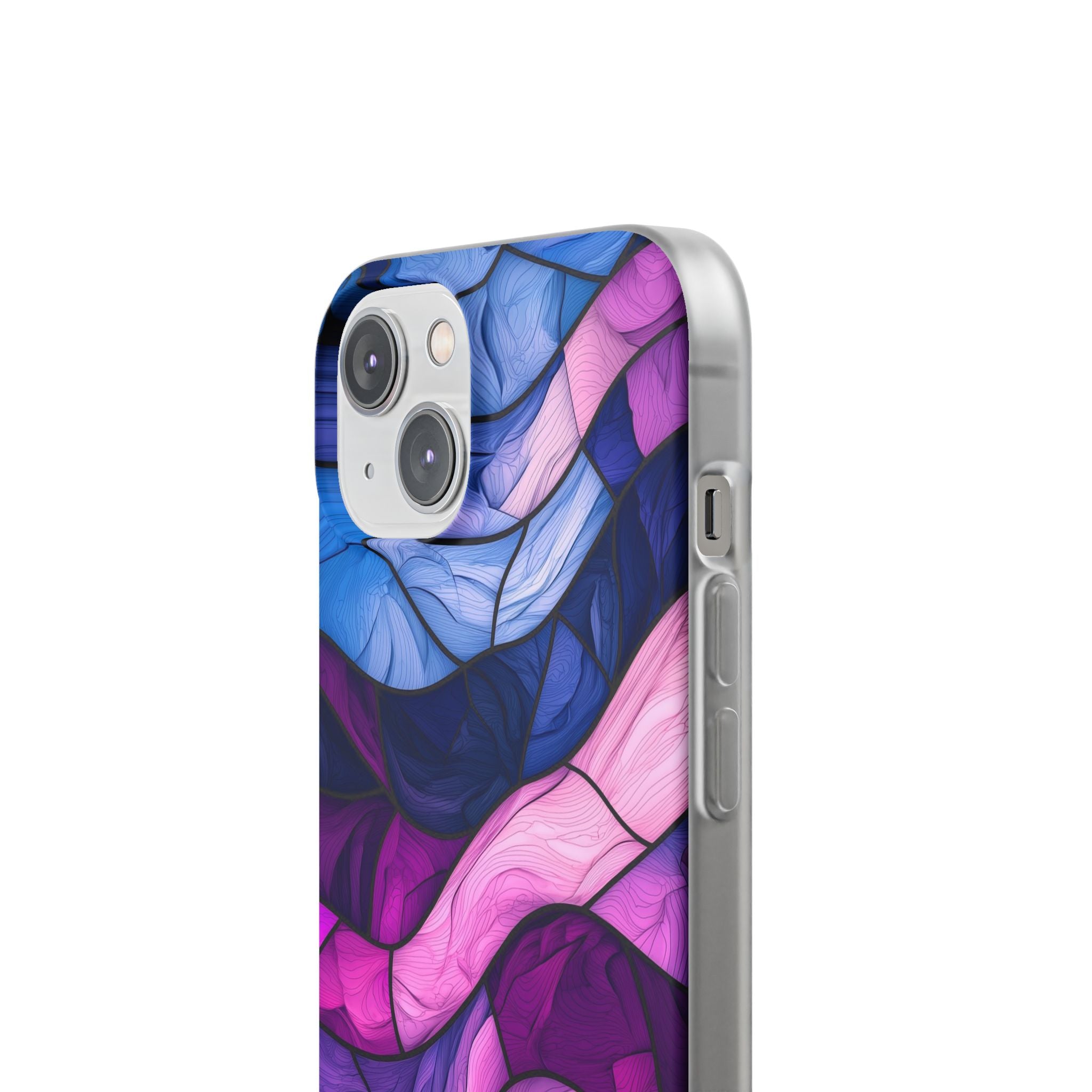 Wavelike Glow iPhone 14 Case - Soft