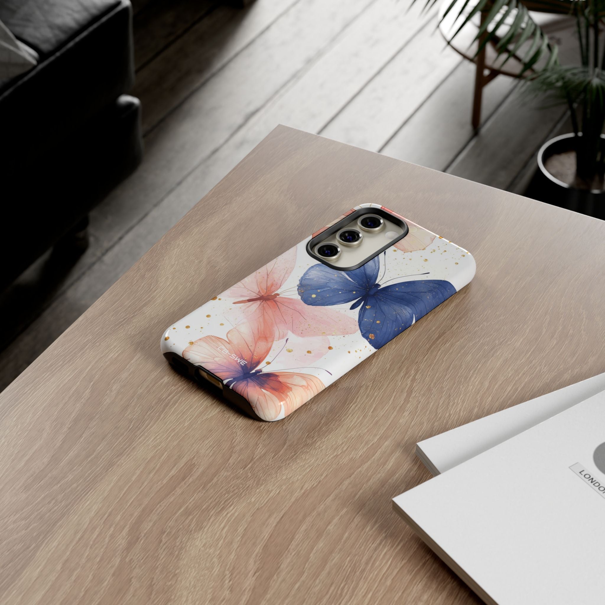 Butterflies Dance Light - Samsung Case