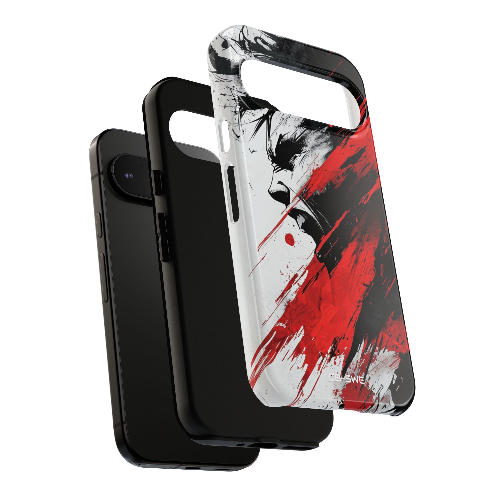 Red Energy Erupts - Google Pixel Case