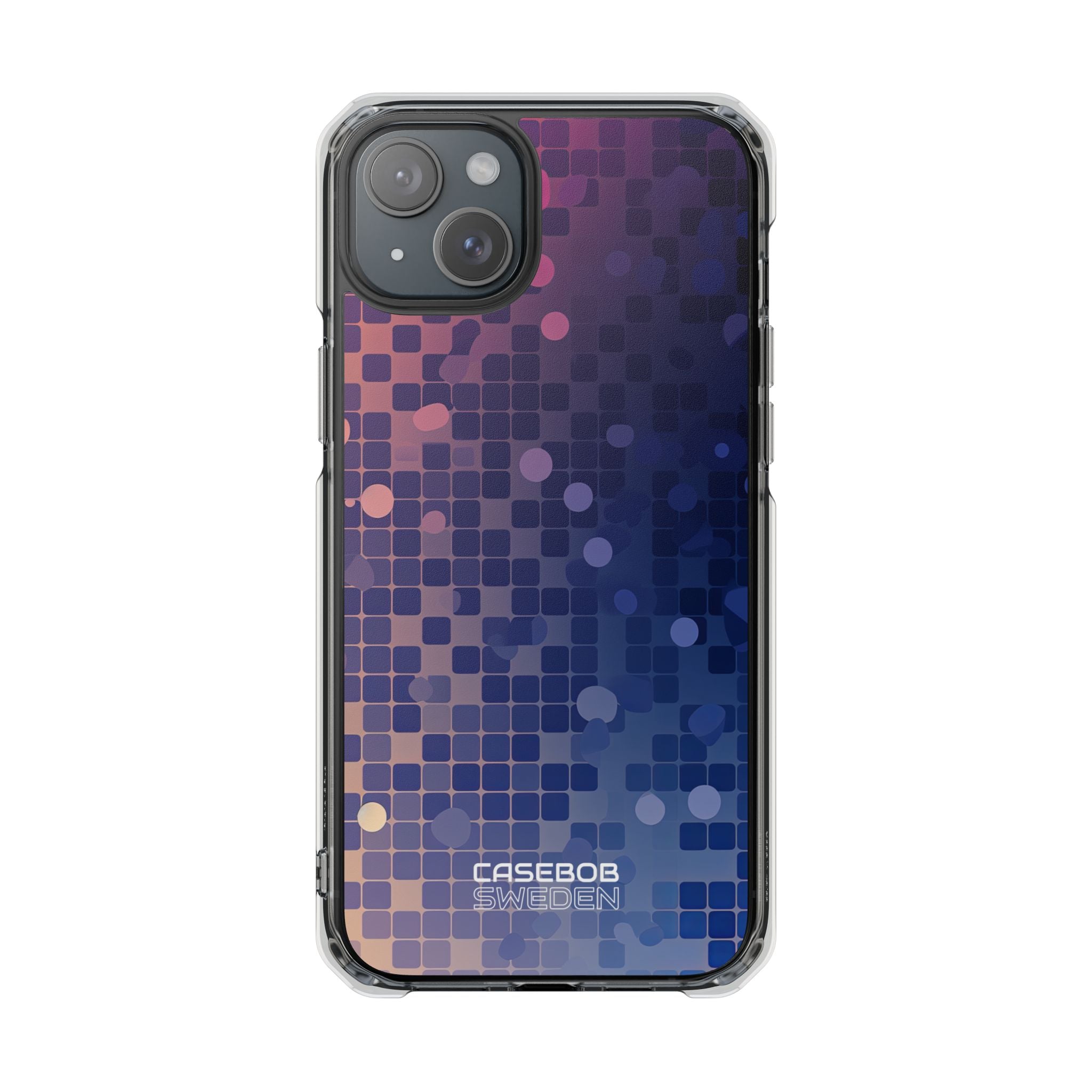 Vibrant Pixel Bloom iPhone 15 - Impact Clear+