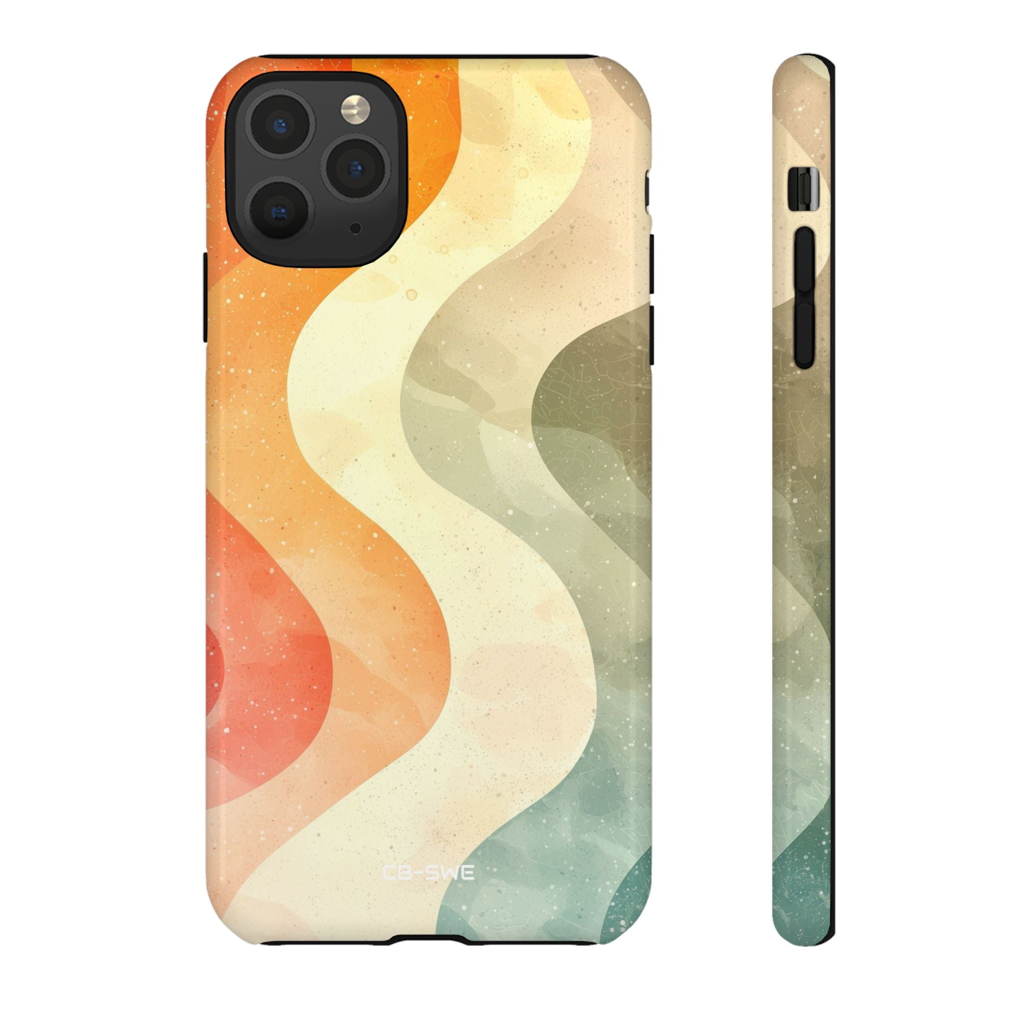 Flowing Waves Dance - iPhone Case