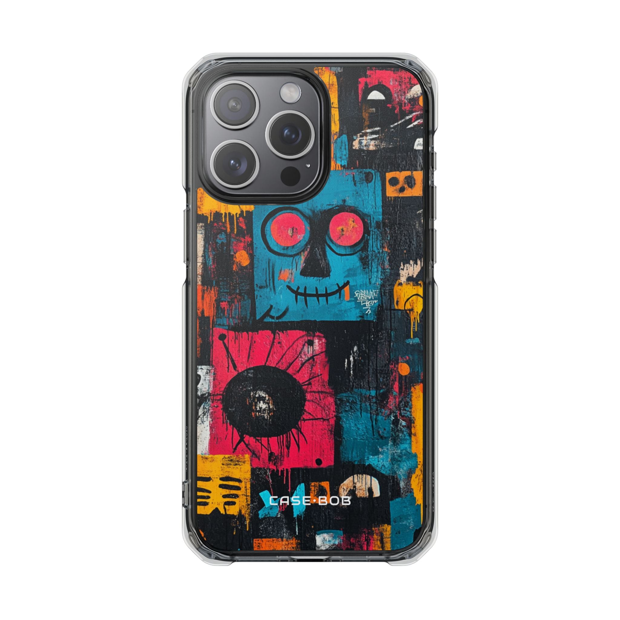Blue Stitch Smile iPhone 15 Pro Max Case - Impact