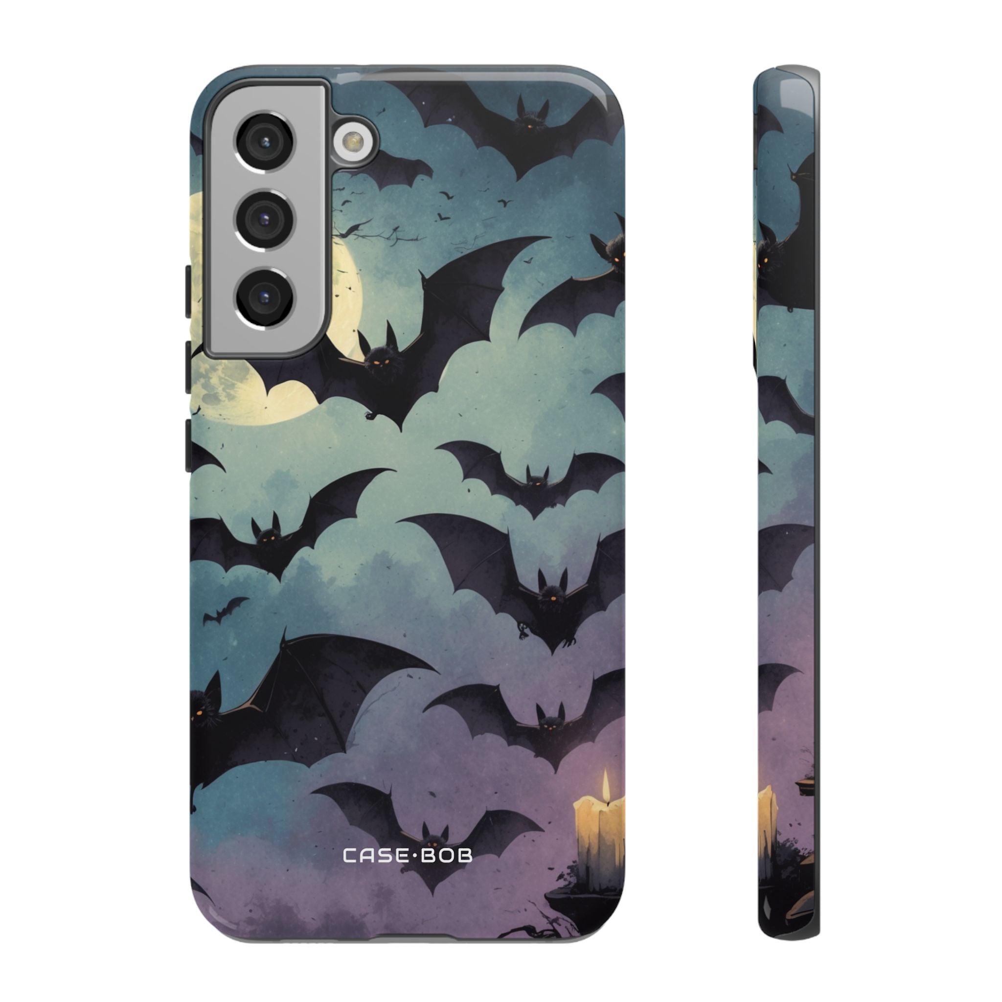 Glowing Bat Swarm Samsung S22 Plus Case - Tough