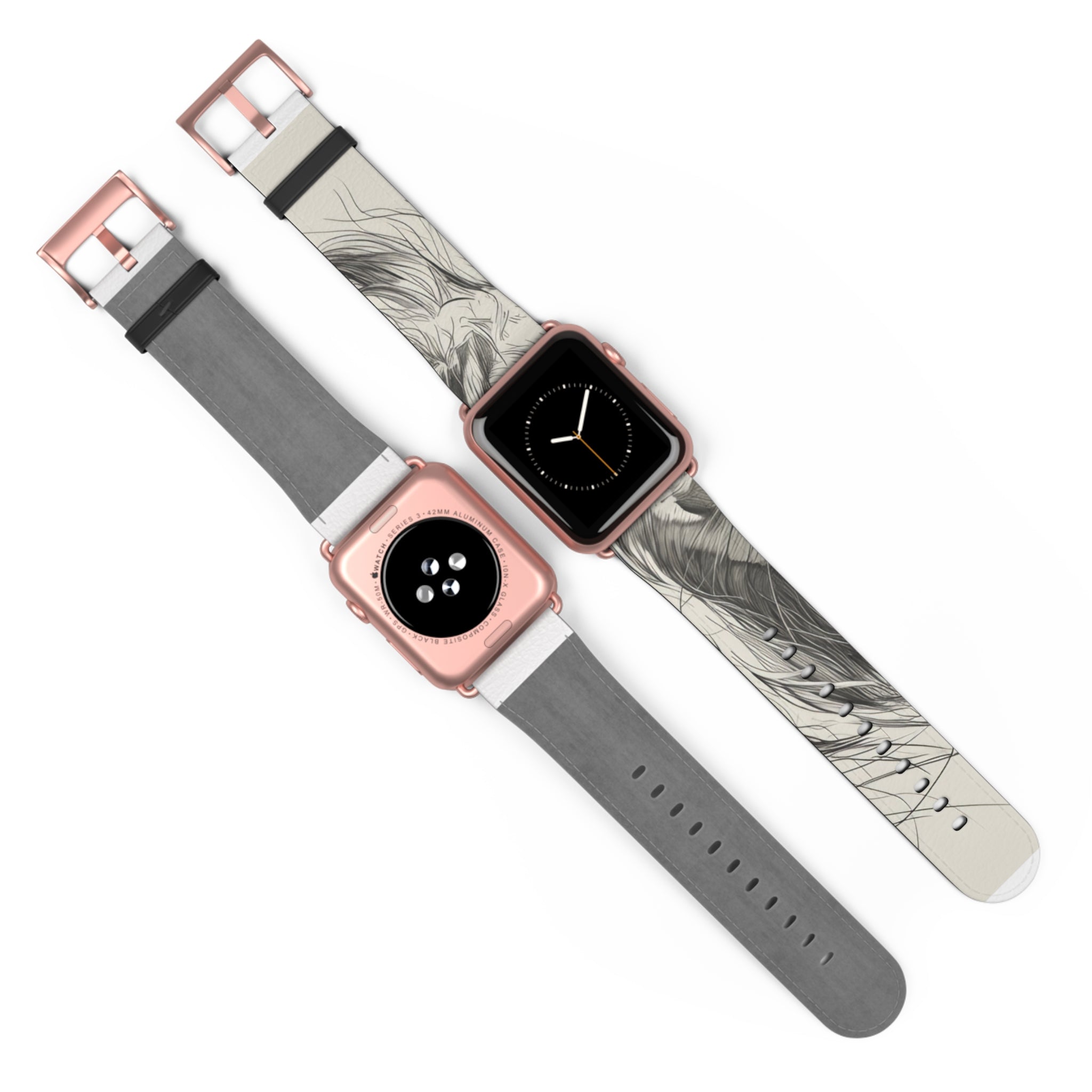 Lion Whisper Gray - Watch Band