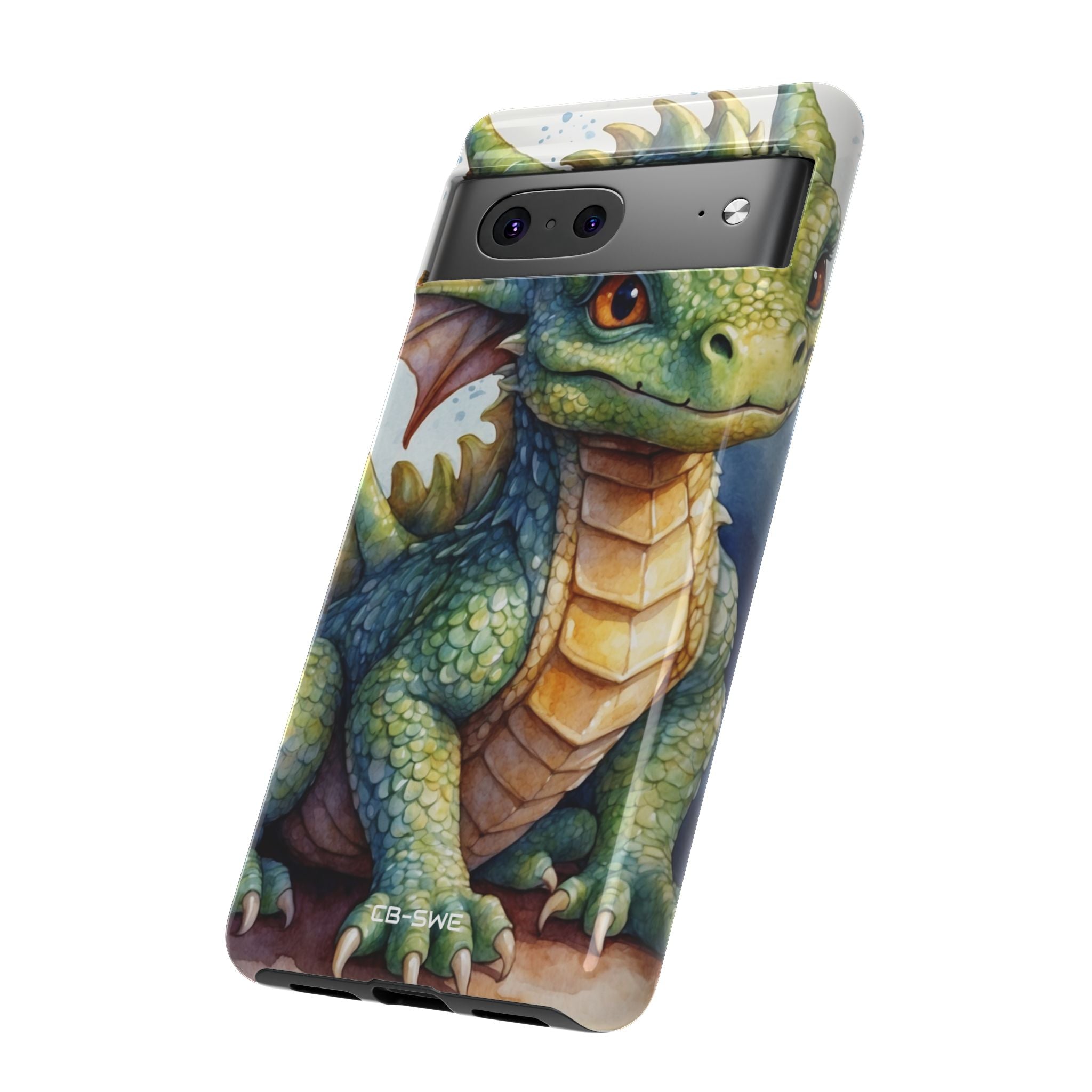 Green Dragon Smiles - Google Pixel Case