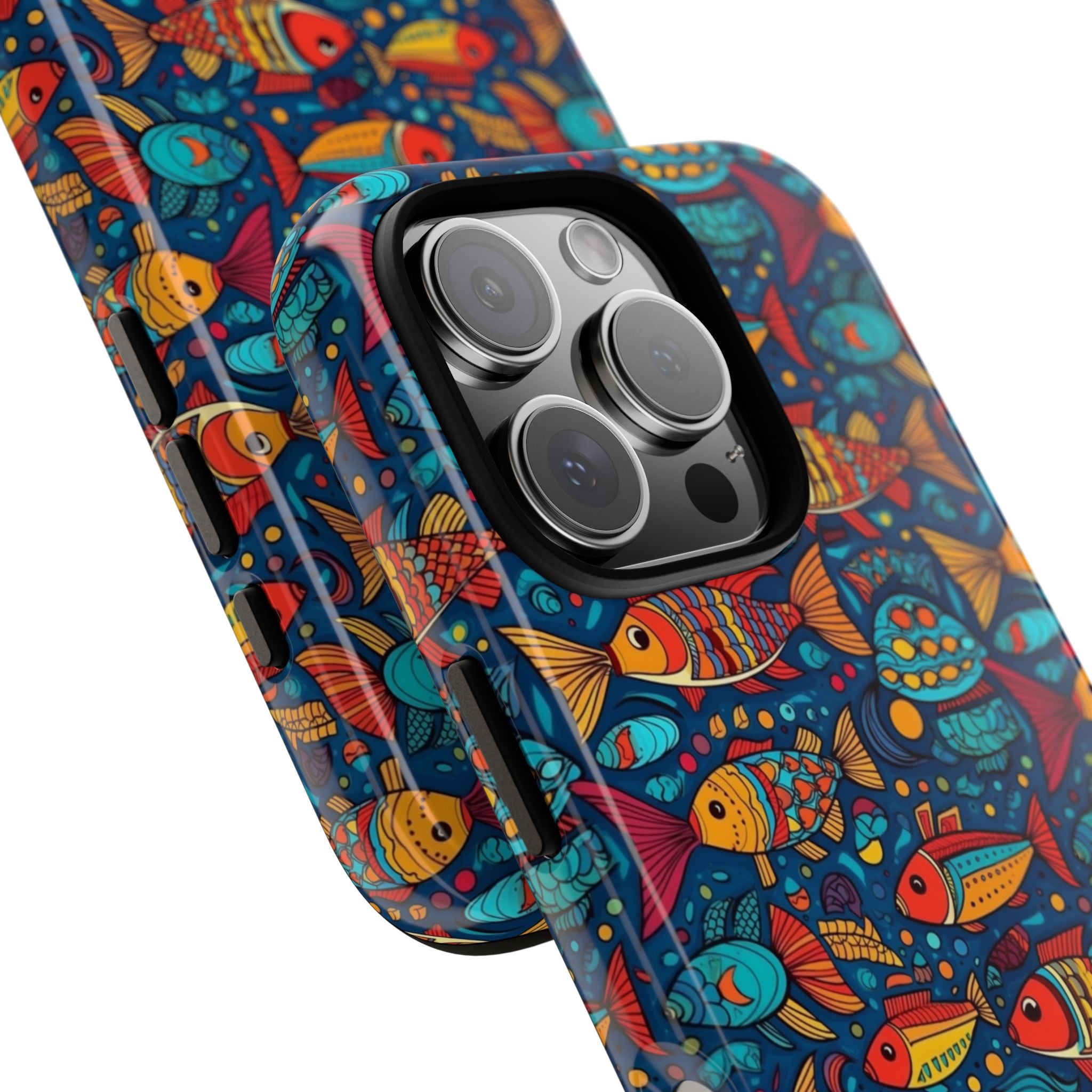 Fish Dance Joyfully - iPhone Case