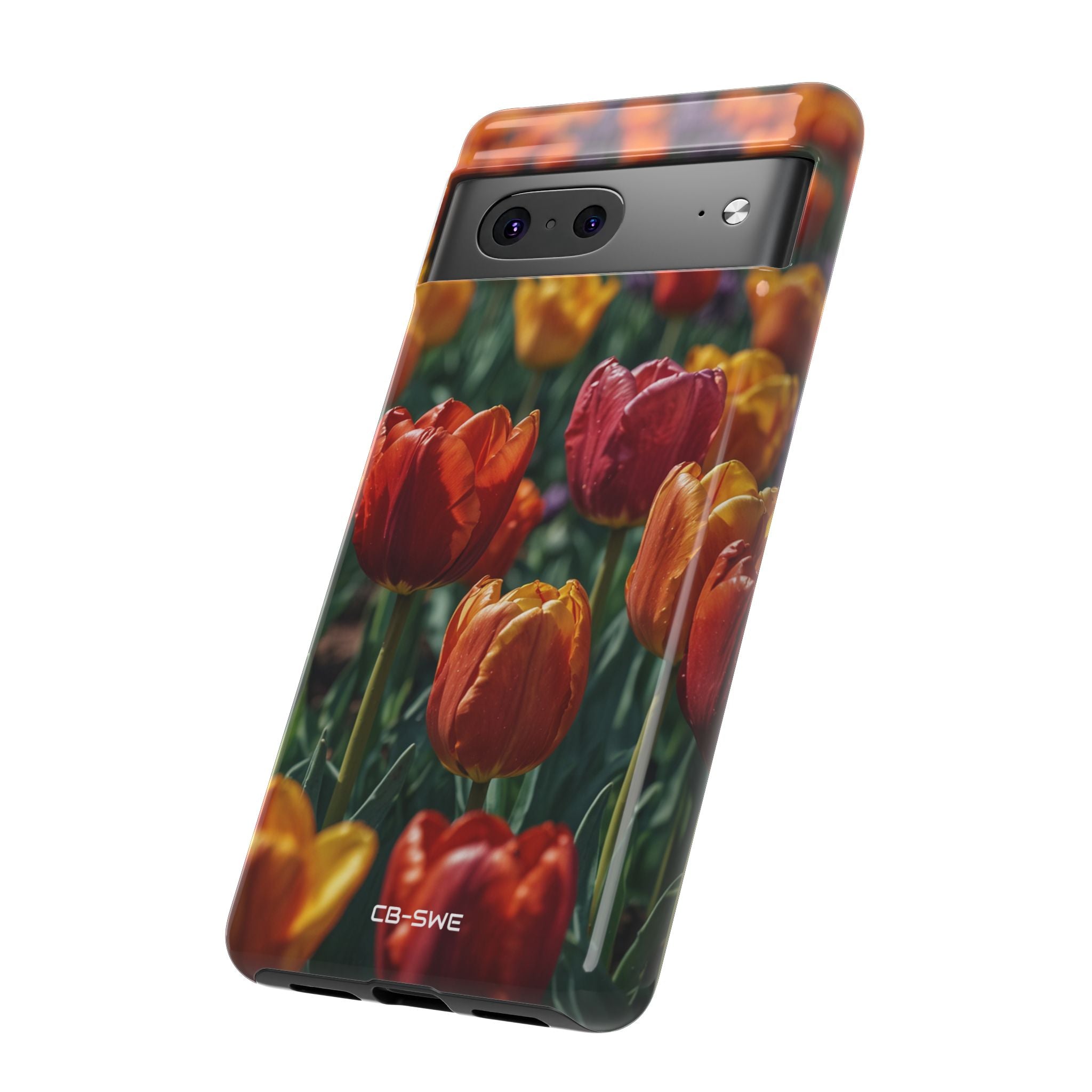 Tulips Embrace Breeze - Google Pixel Case