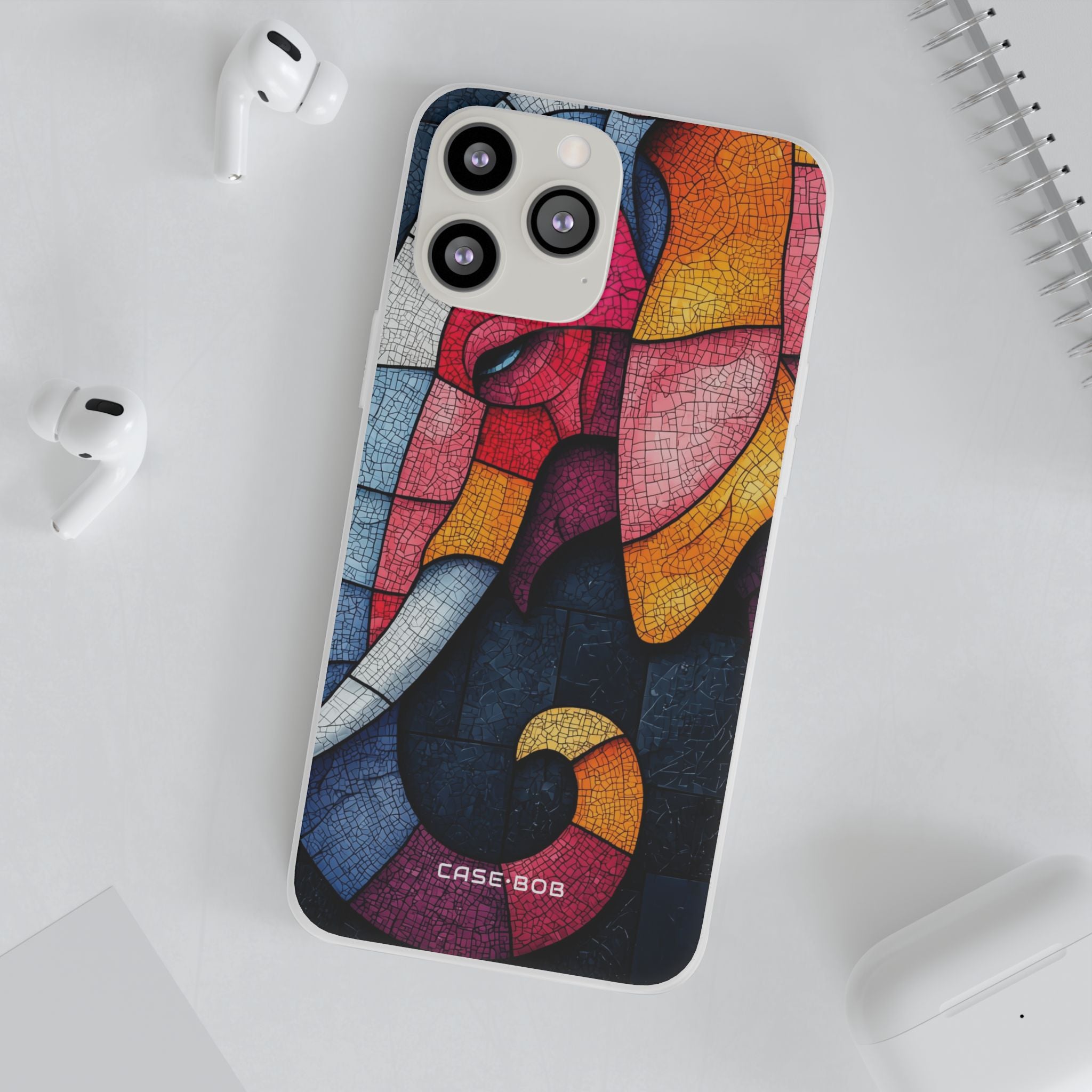 Elephant Mosaic iPhone 13 Pro Max - Soft