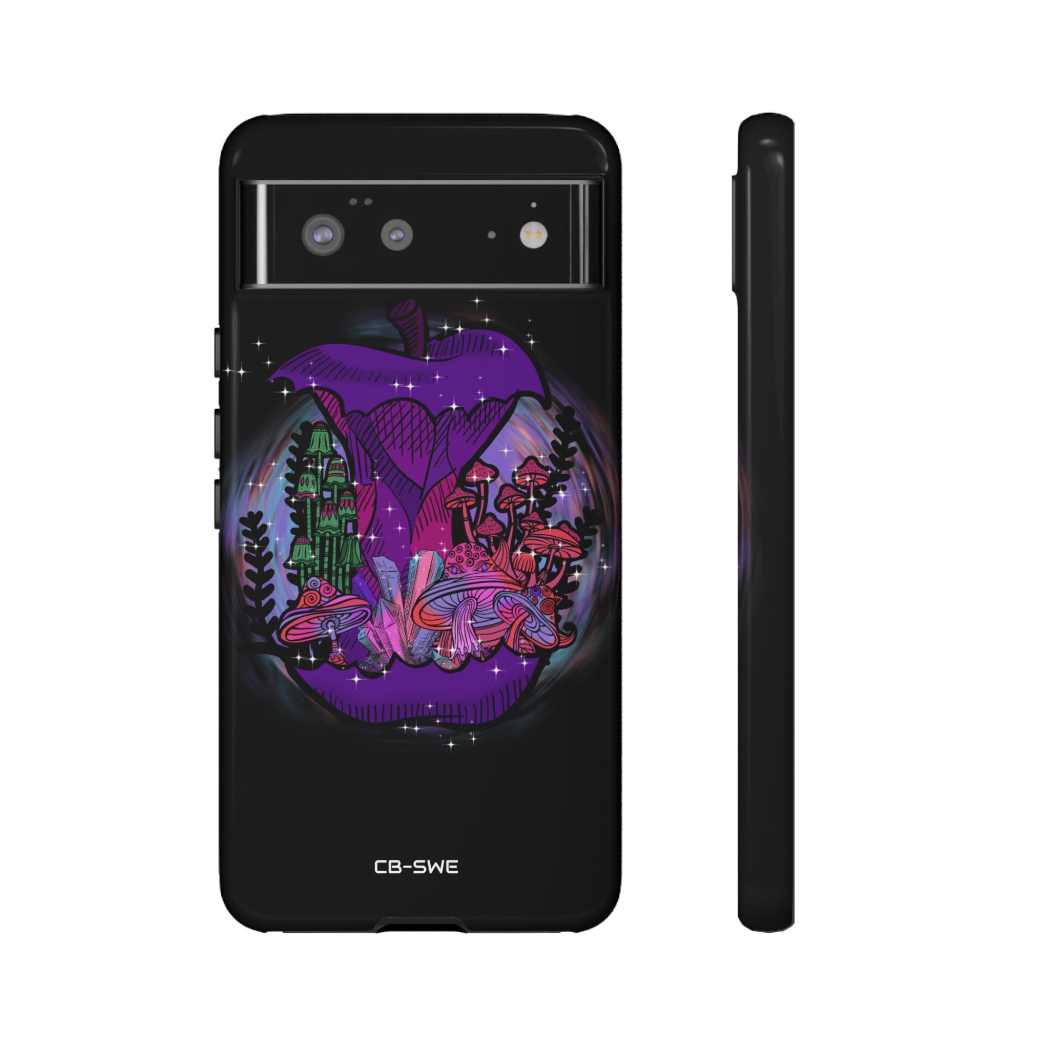 Mystical Purple Apple - Google Pixel Case