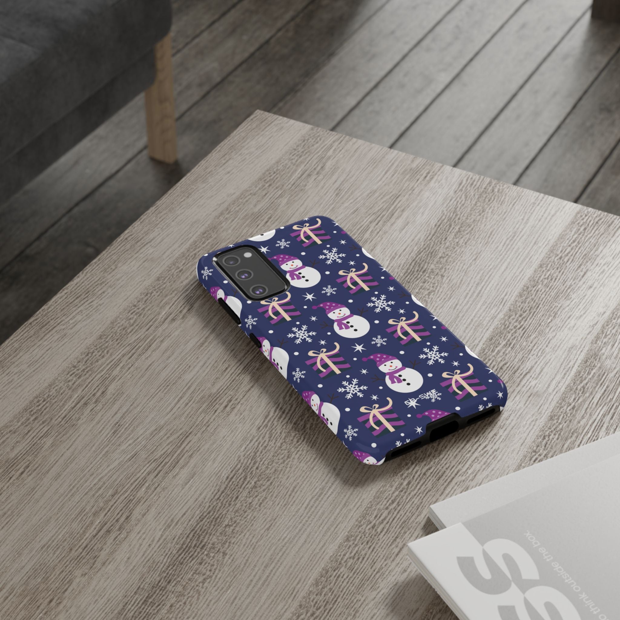 Snowmen Gift Giving - Samsung Case